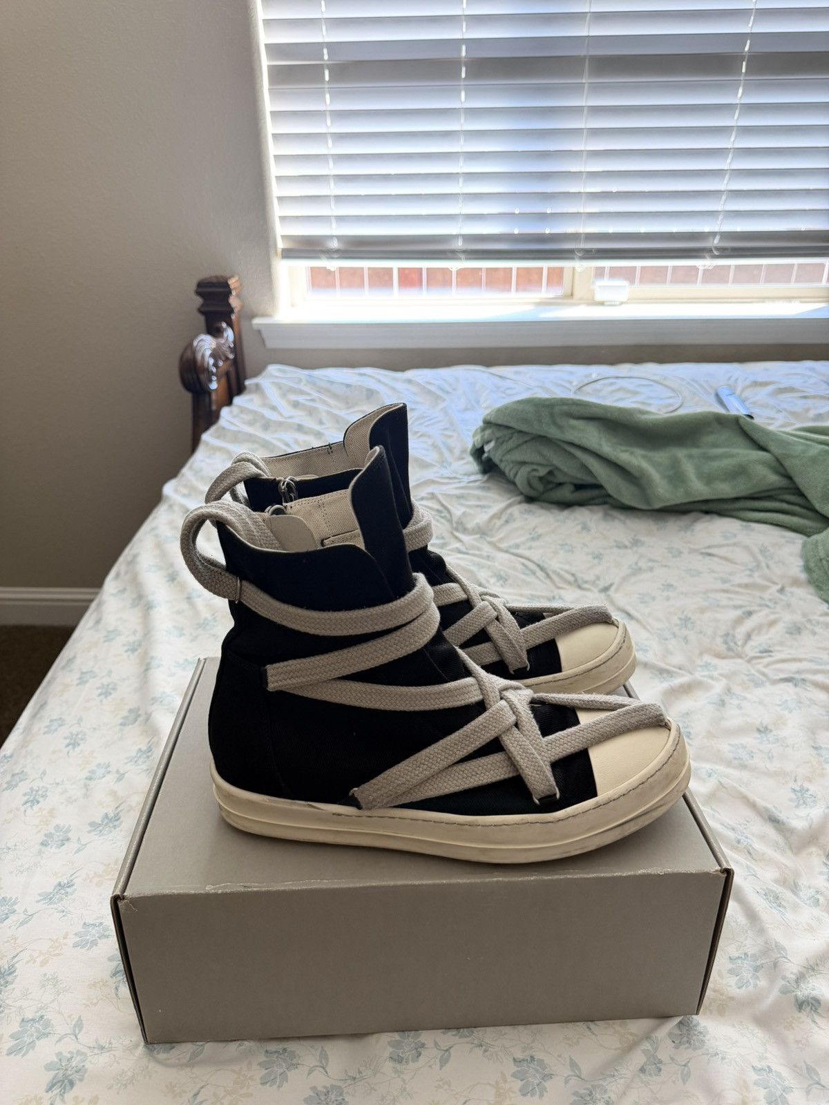 Rick Owens Drkshdw Rick Owens DRKSHDW Hexa High Size US 11 / EU 44 - 2 Thumbnail
