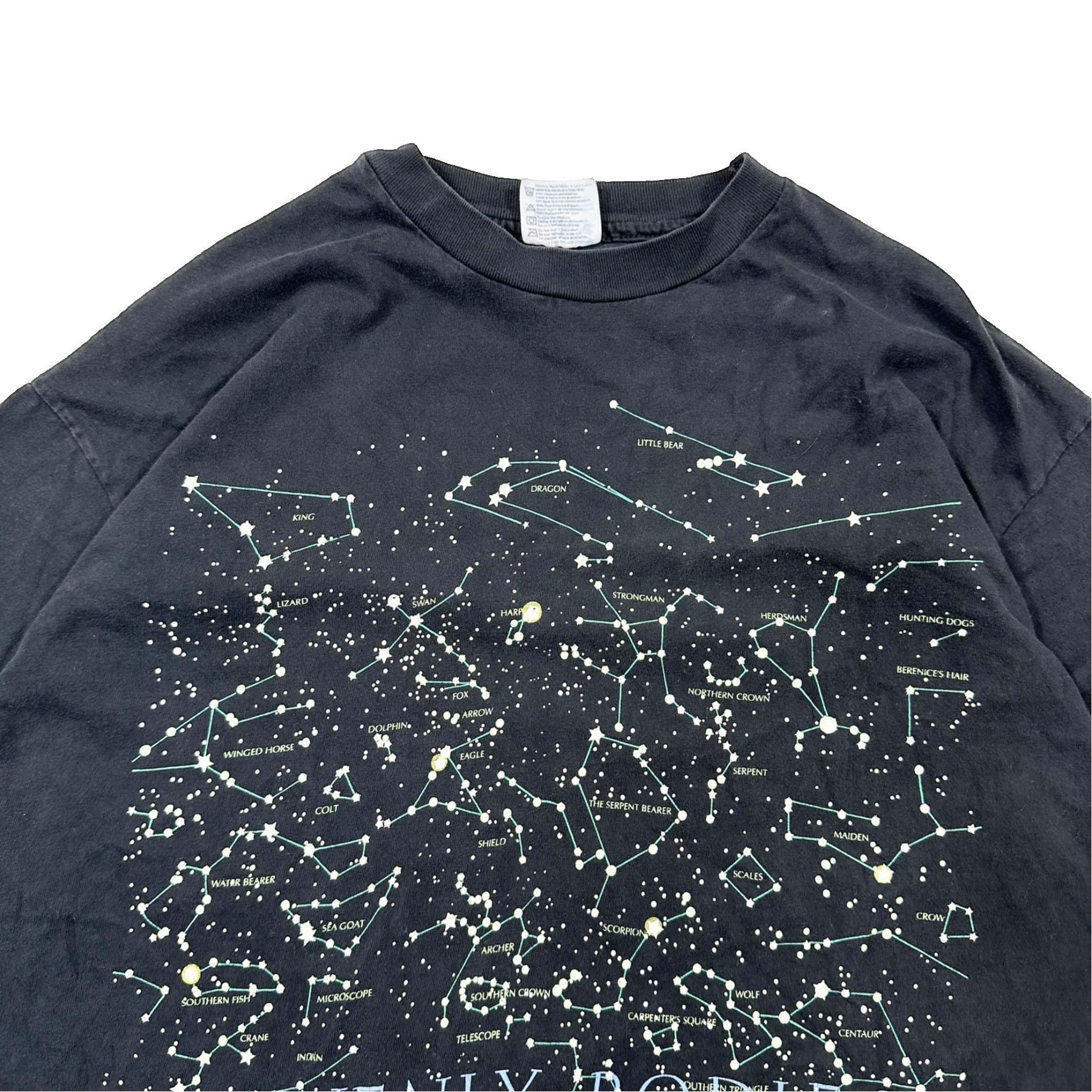 Vintage Vintage 90s Single Stitch Heavenly Bodys Star Graphic Size US XL / EU 56 / 4 - 2 Thumbnail