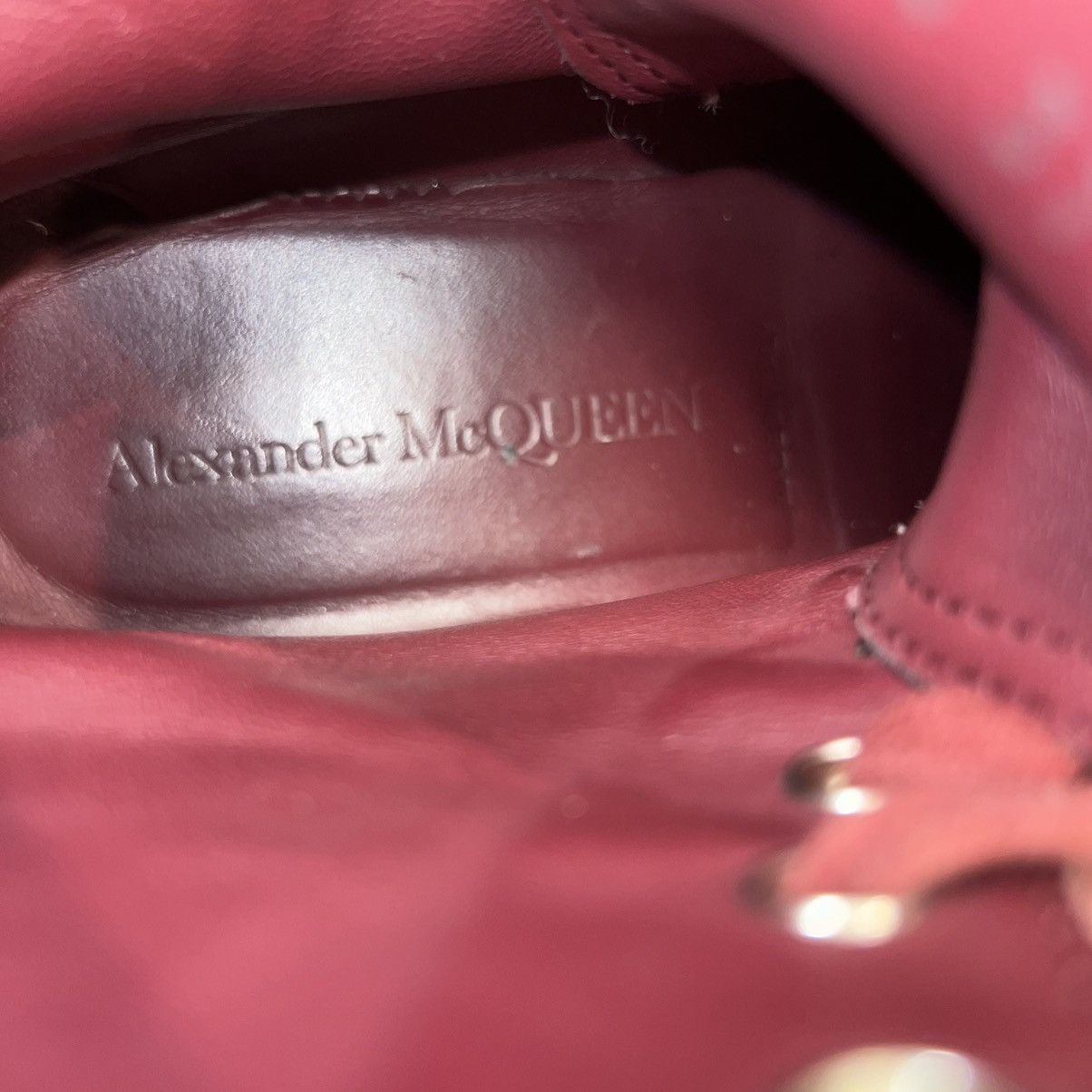Alexander McQueen Authentic Alexander McQueen Tread Slick Slick High Sneakers Size US 7 / IT 37 - 10 Thumbnail