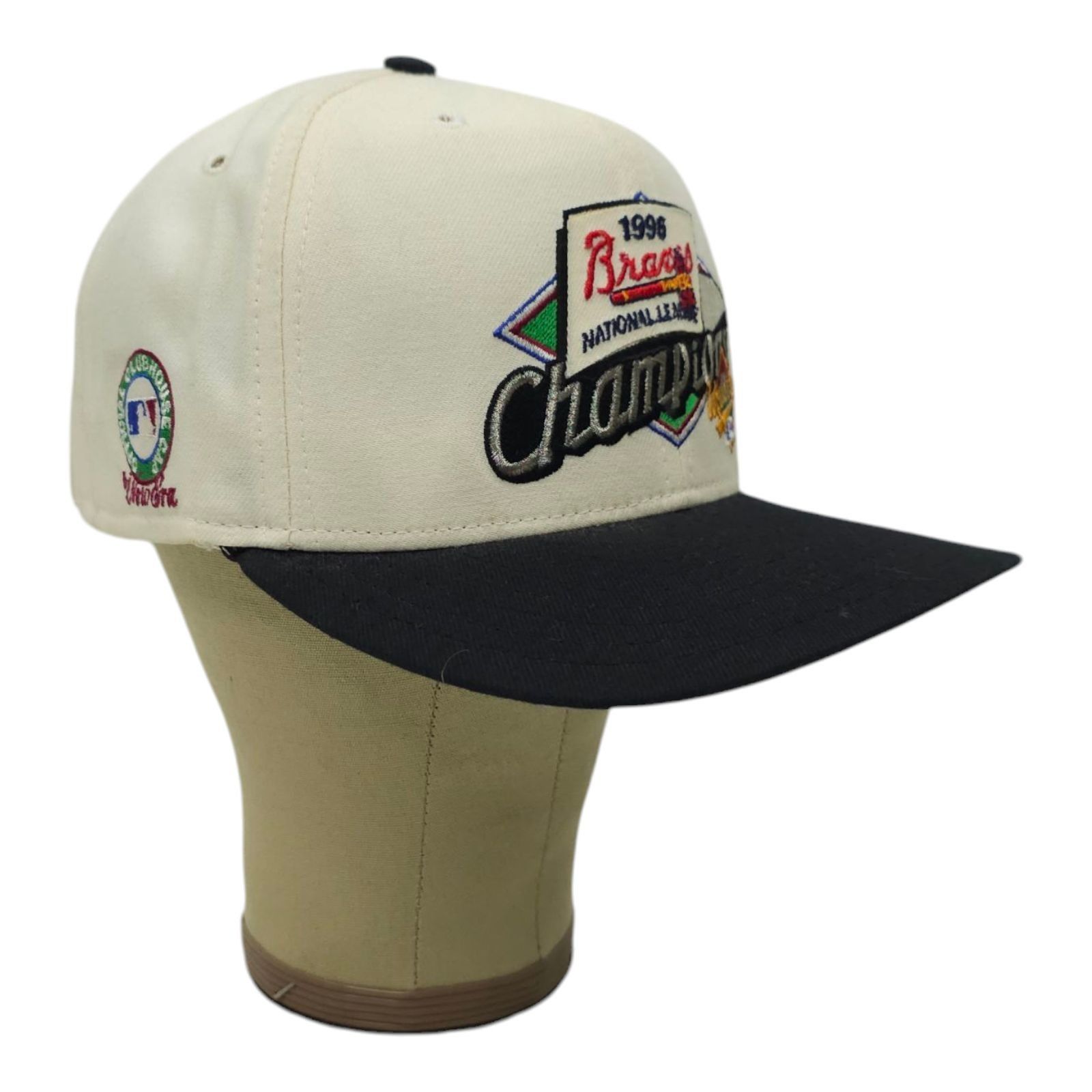 New Era 1996 Atlanta Braves Cap READ BROKEN SNAPBACK National League Size ONE SIZE - 13 Thumbnail
