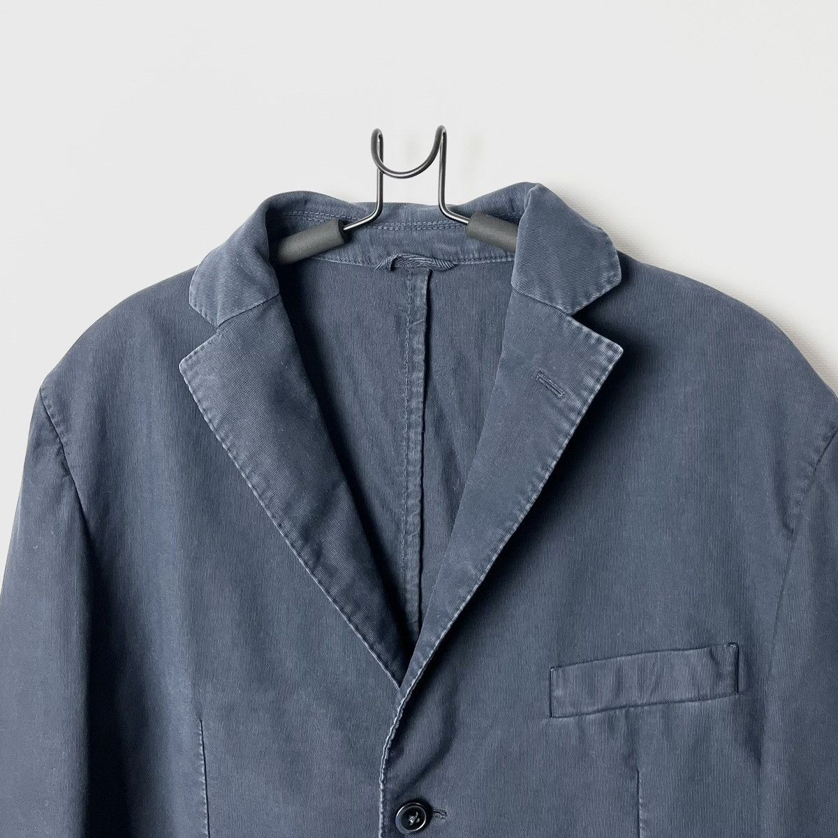 L.B.M. 1911 L.B.M. 1911 Navy Workwear-Inspired Blazer – Stand Collar Size 50L - 5 Thumbnail