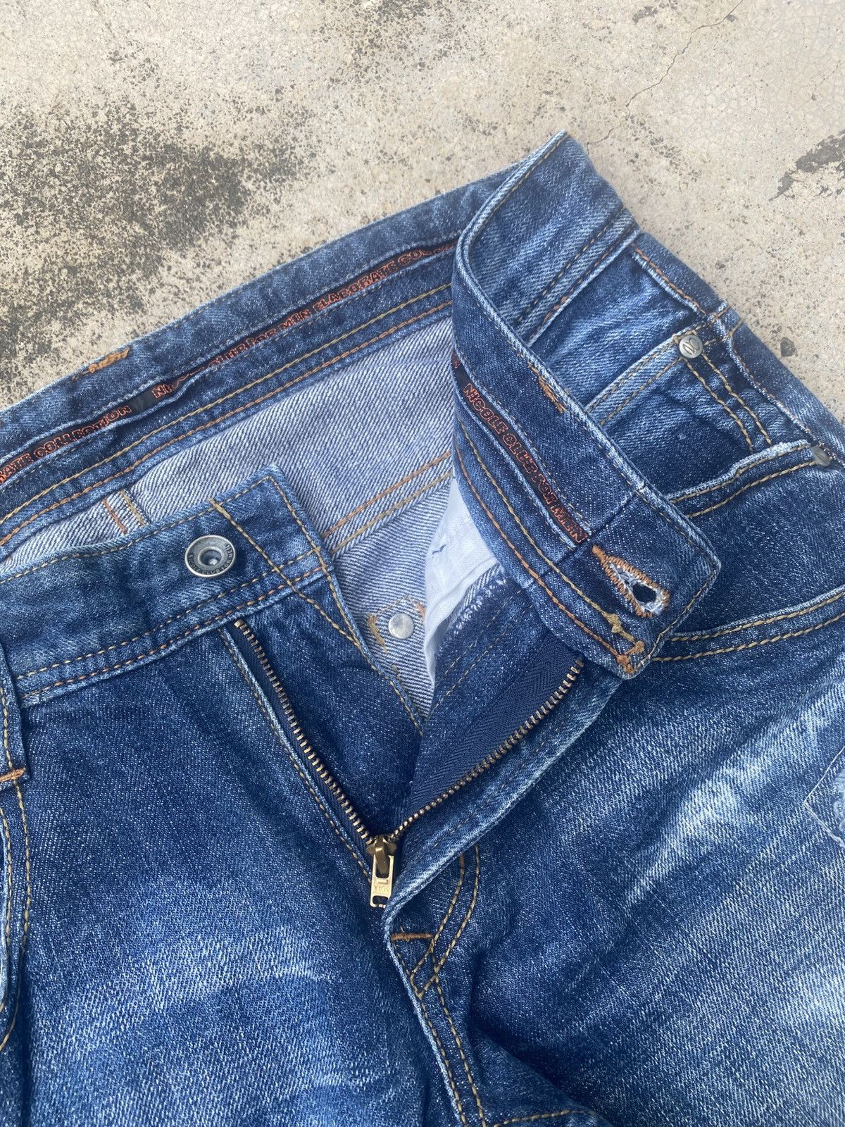 If Six Was Nine × Nicole Club Flare Jeans Nicole Club Distressed Honeycomp Size US 31 - 5 Thumbnail