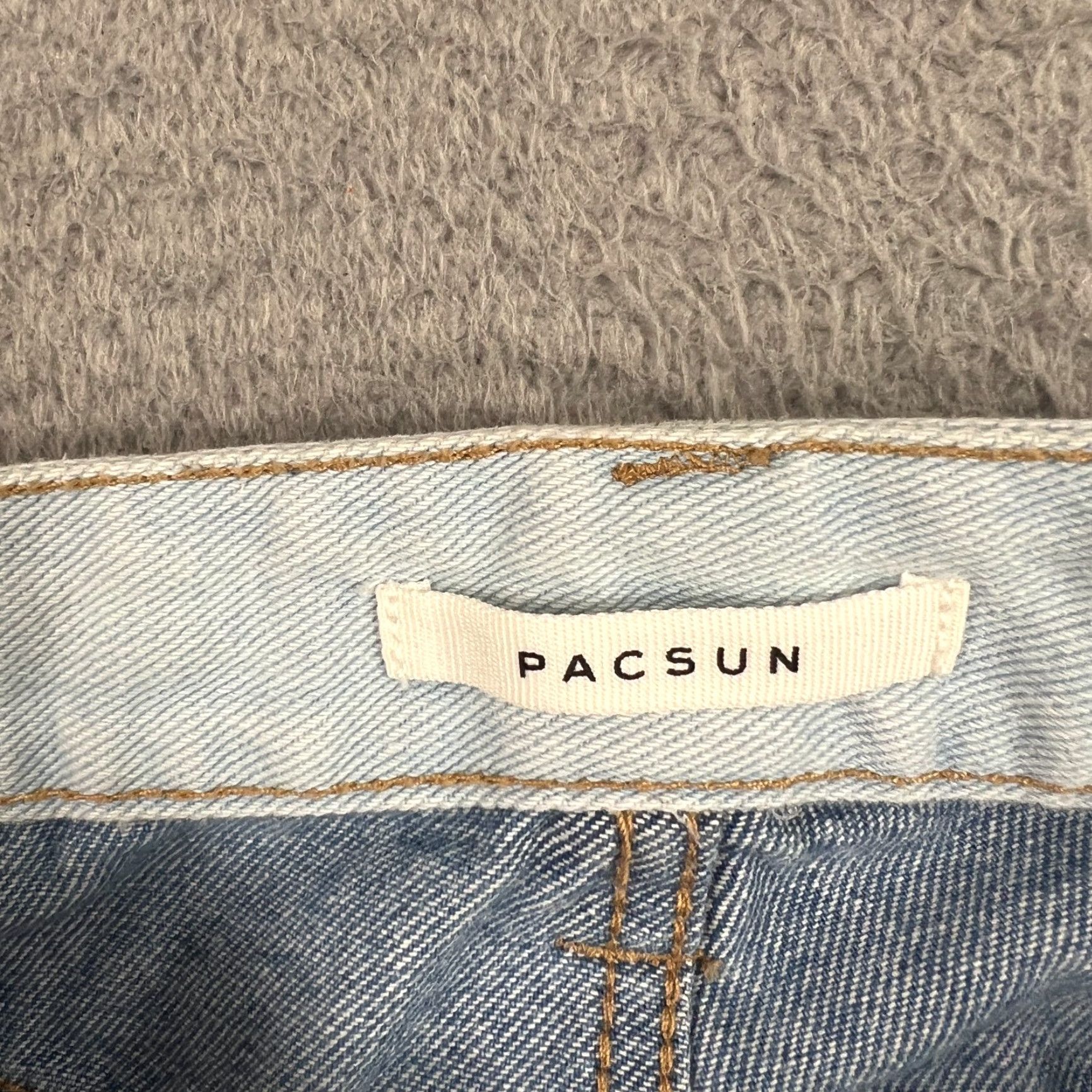 Pacsun Pacsun 90s Boyfriend Carpenter Jeans Womens 28 Blue High Rise Baggy Denim Cargo Size 28" / US 6 / IT 42 - 6 Thumbnail