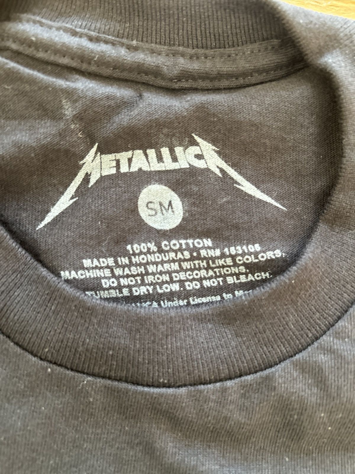 Metallica Metallica Ride the Lightning Mens T-Shirt - Brand New S Size US S / EU 44-46 / 1 - 3 Thumbnail