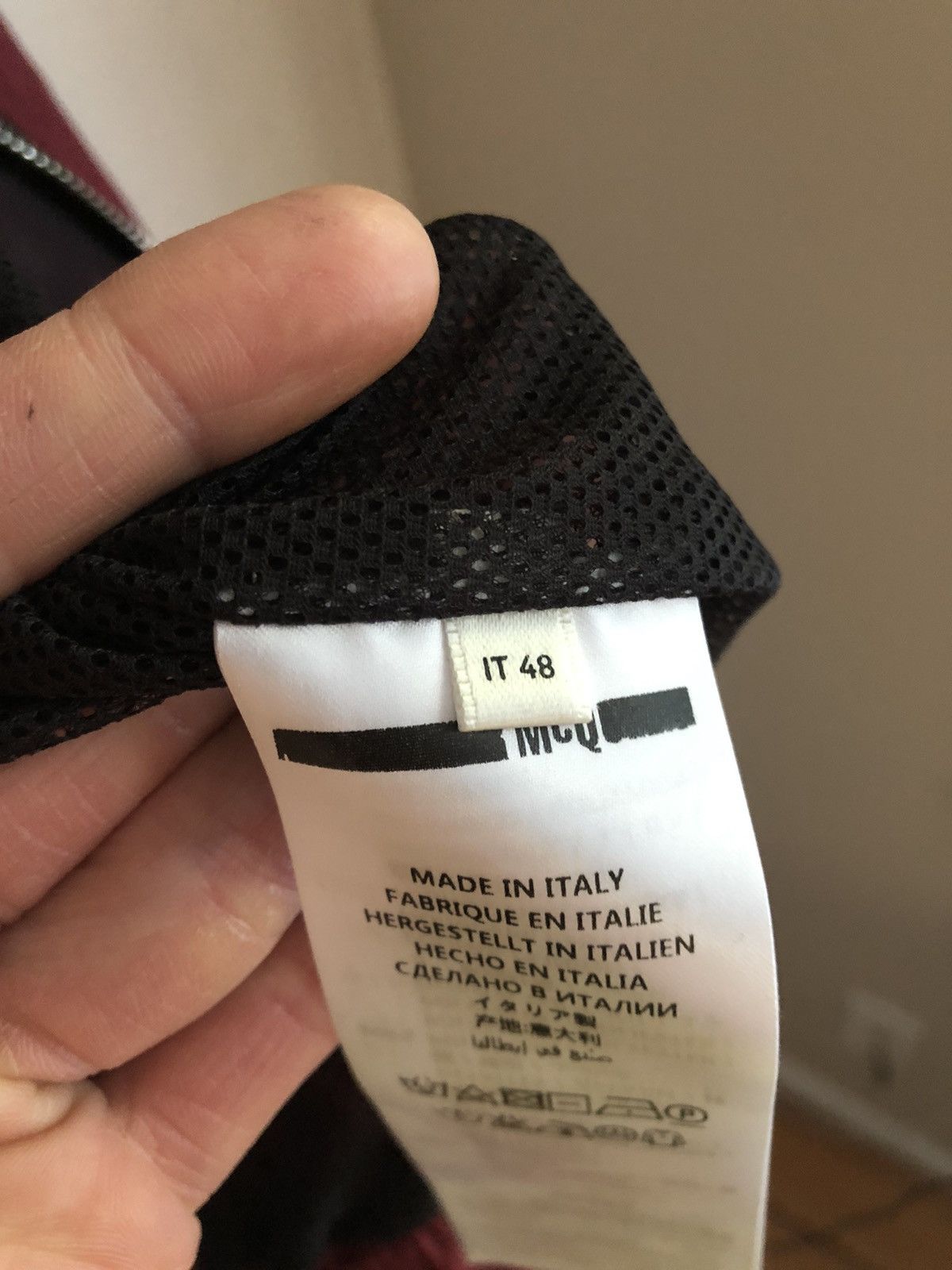 Alexander McQueen McQ Alexander McQueen Oxblood Logo Windbreaker Size US M / EU 48-50 / 2 - 20 Thumbnail