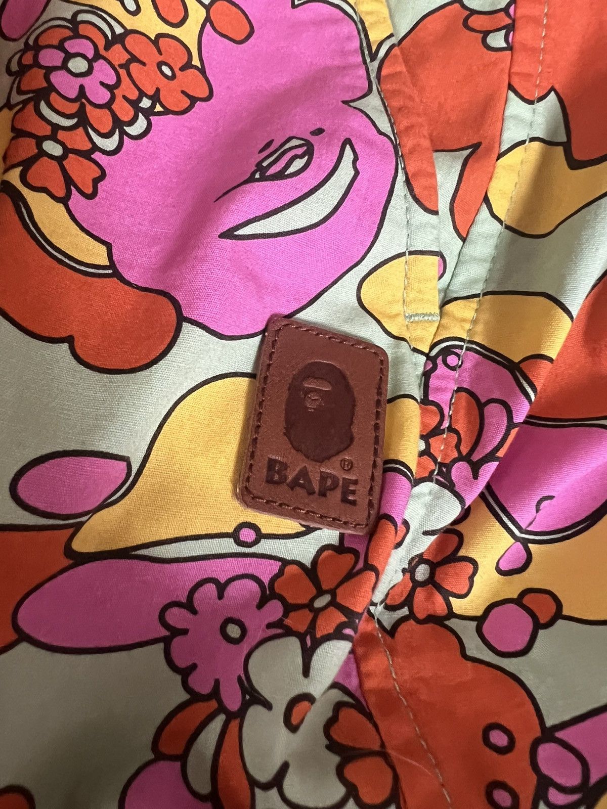 Bape Bathing Ape BAPE ABC CAMO FLOWER SHORTS Small Size 29" - 6 Thumbnail