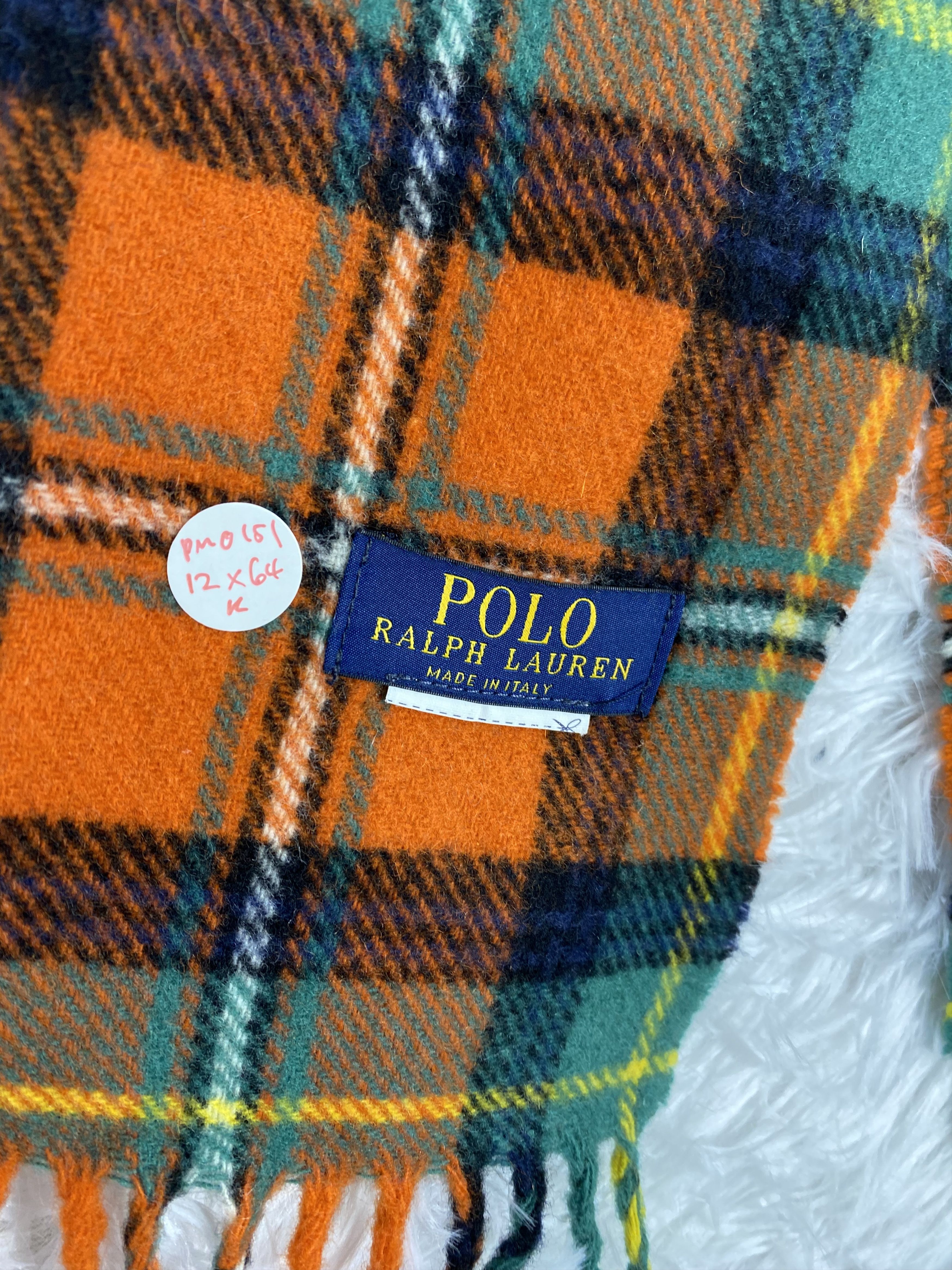 Polo Ralph Lauren Vintage Polo Ralph Lauren Scarf / Muffler Neckwear PM0151 Size ONE SIZE - 3 Thumbnail