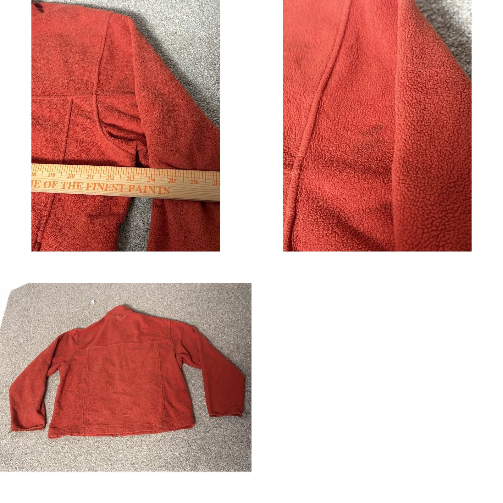 Vintage L.L. Bean Jacket Mens Large Red Full Zip Lightweight Fleece Windbreaker Pockets Outdoor Casual Travel Size US L / EU 52-54 / 3 - 8 Thumbnail