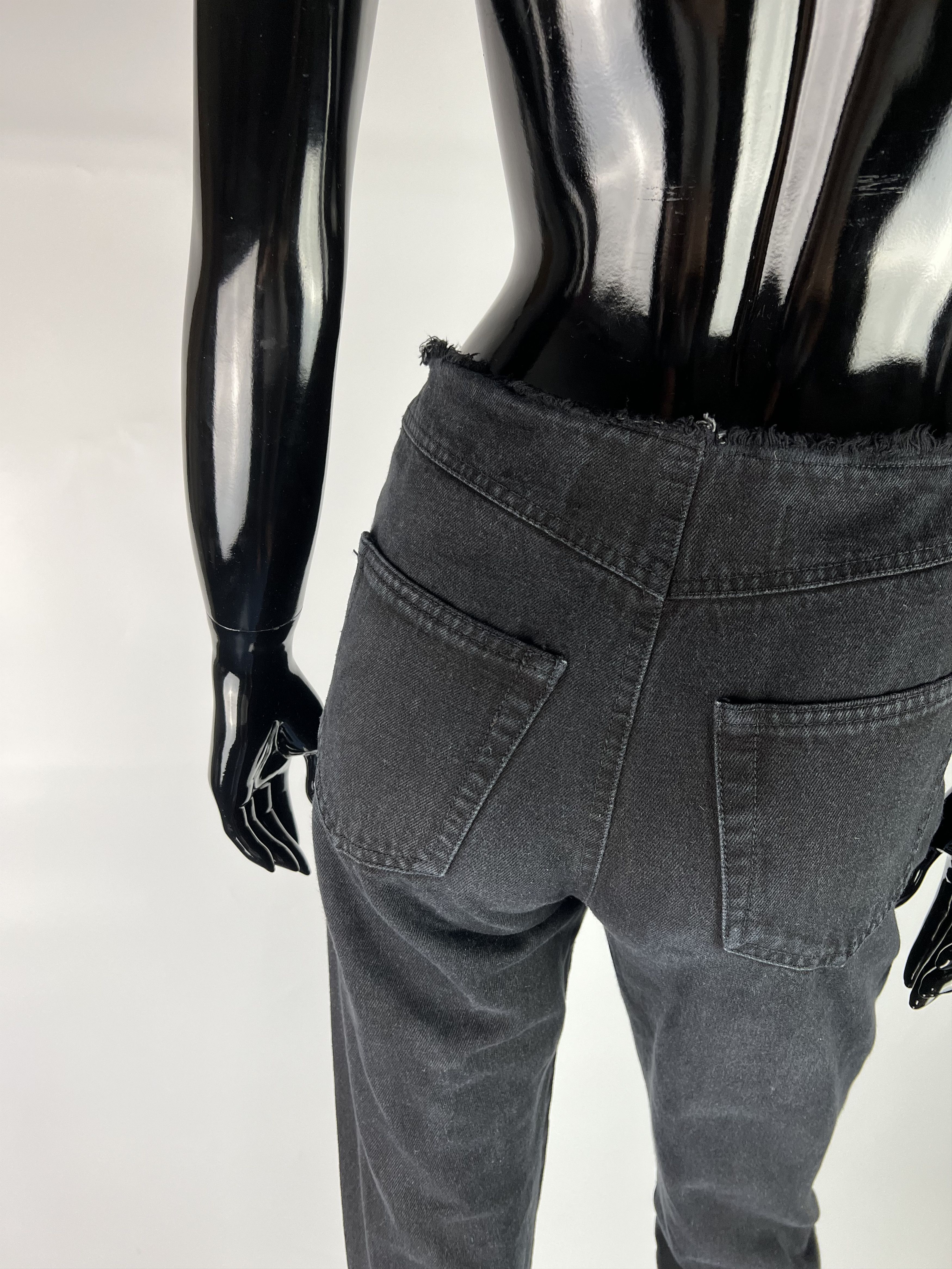 Marques'Almeida Marques Almeida Distressed Cropped Jeans Gray Size 0/XS Size 25" / US 0 / IT 36 - 4 Thumbnail