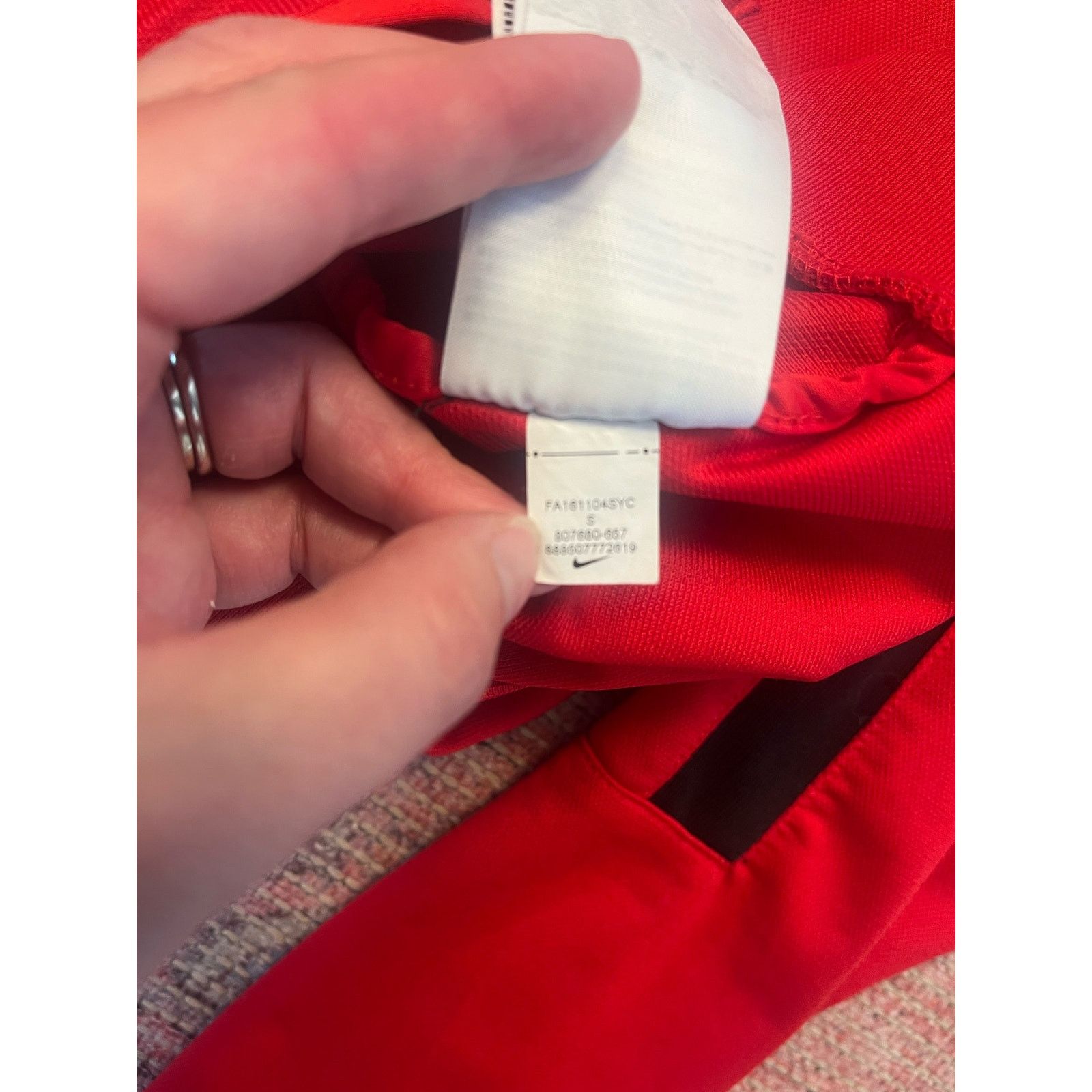 Nike AC Sparta Praha Nike Football Training Jacket Red Size S Size US S / EU 44-46 / 1 - 5 Thumbnail