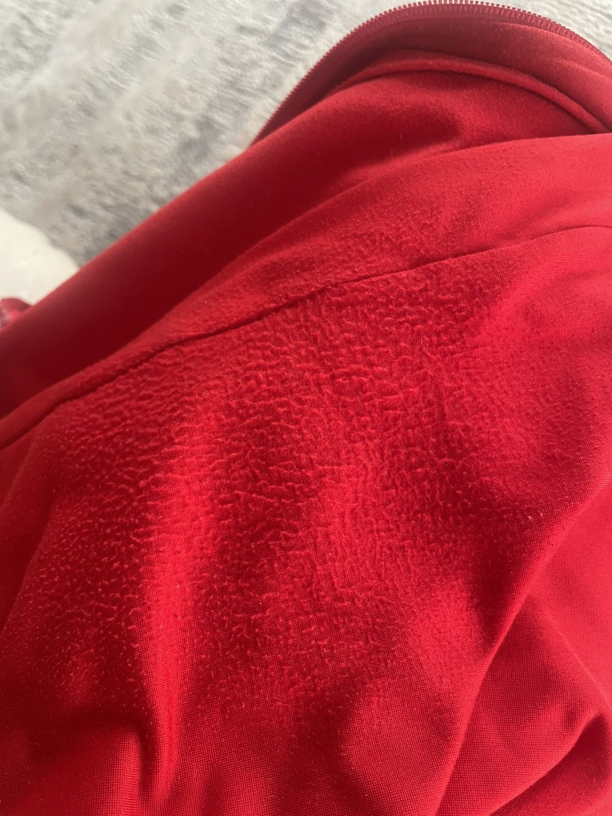 Adidas × Vintage Adidas crazy rare red zip-up Size US XL / EU 56 / 4 - 4 Thumbnail