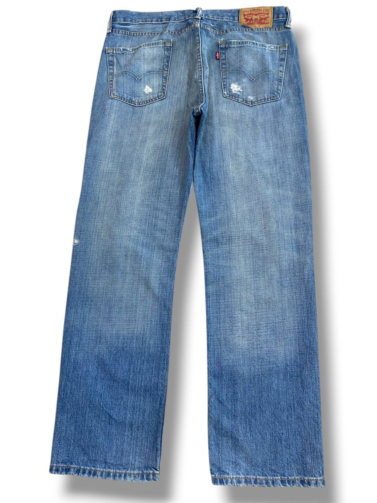Levi's Levi’s Vintage Acid Wash Style Distressed Jeans Size US 34 / EU 50 - 3 Thumbnail