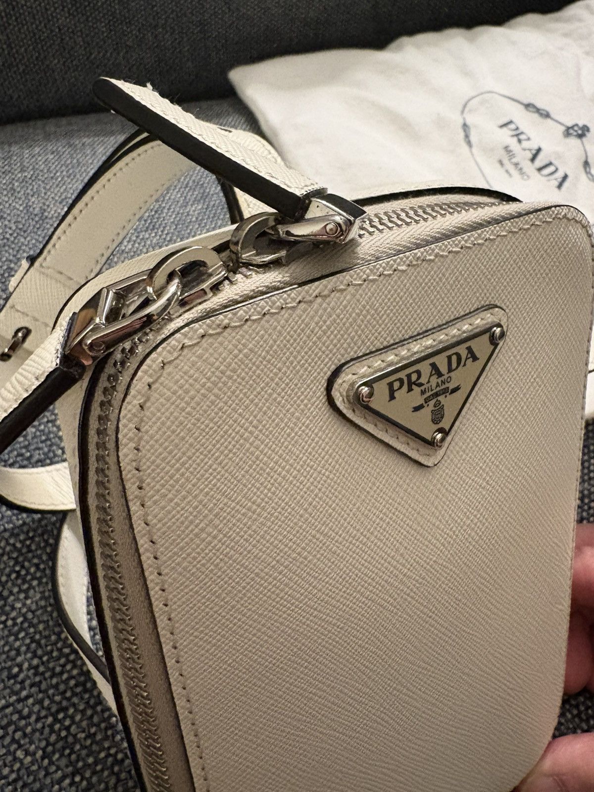 Prada Prada Saffiano Harness Bag Size ONE SIZE - 9 Thumbnail