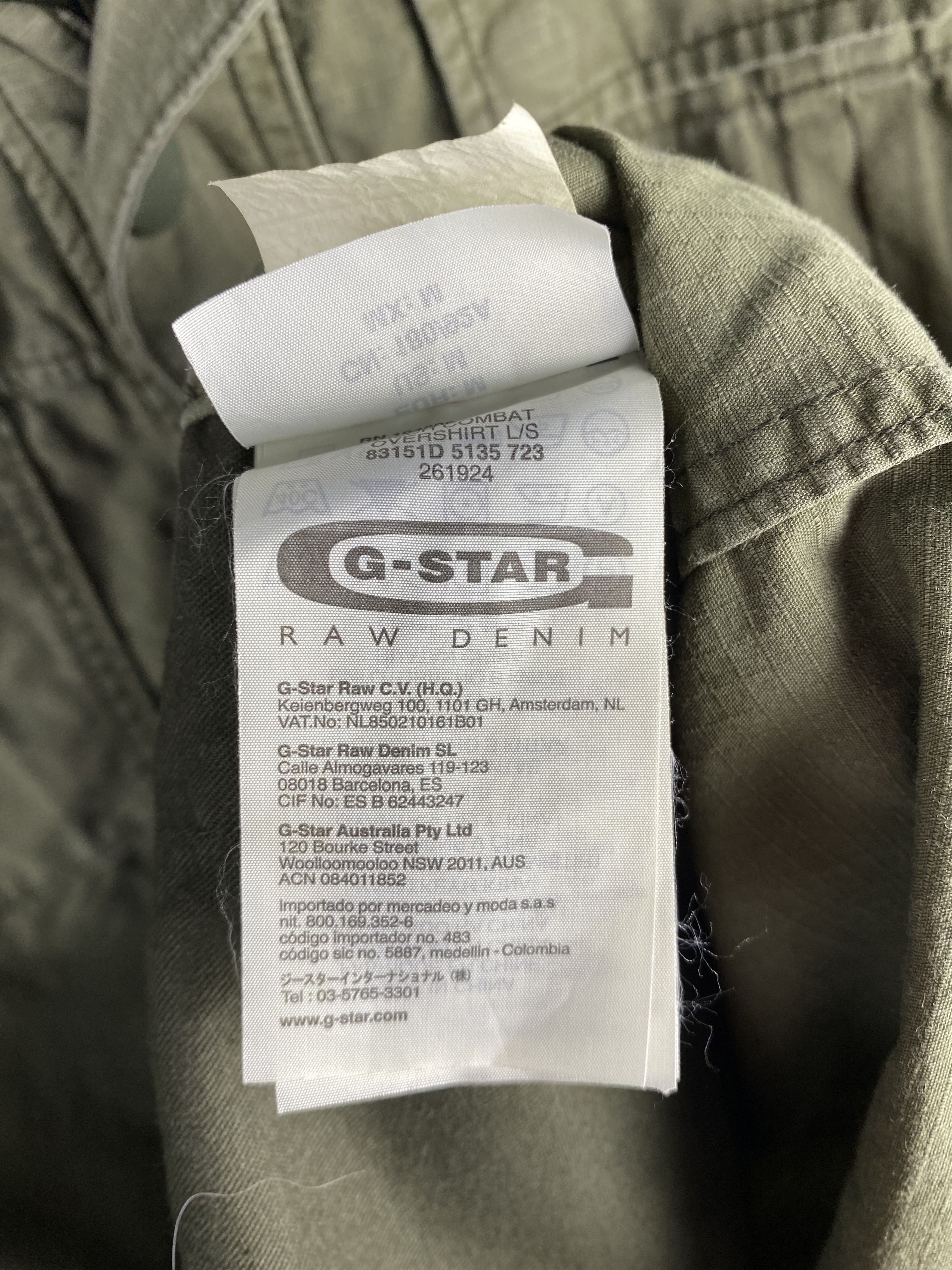 G-Star × Vintage G Star Button Overshirt Jacket Size US M / EU 48-50 / 2 - 14 Thumbnail