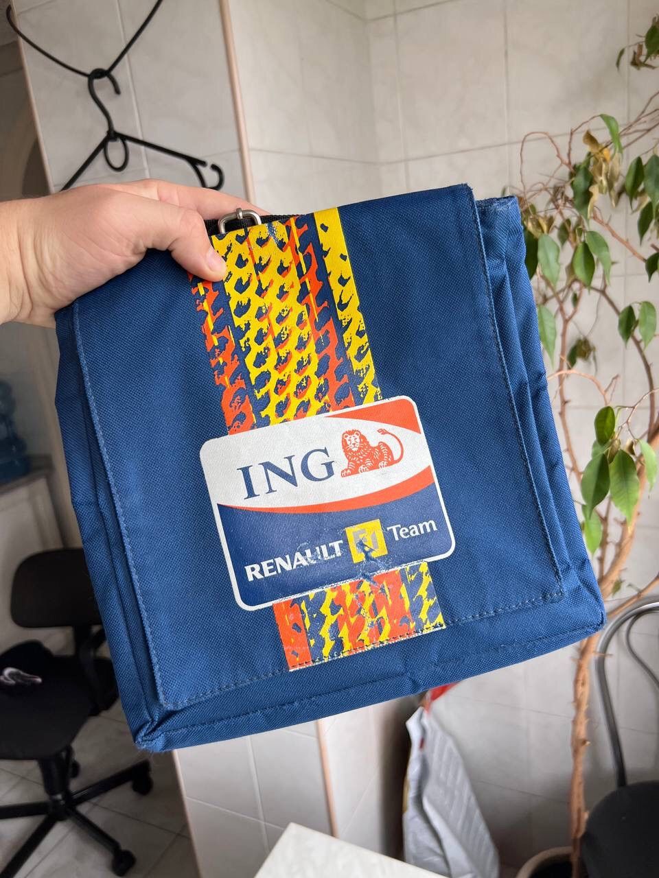 Formula 1 Vintage Renault Formula 1 belt bag F1 ING messenger vintage Size ONE SIZE - 2 Thumbnail