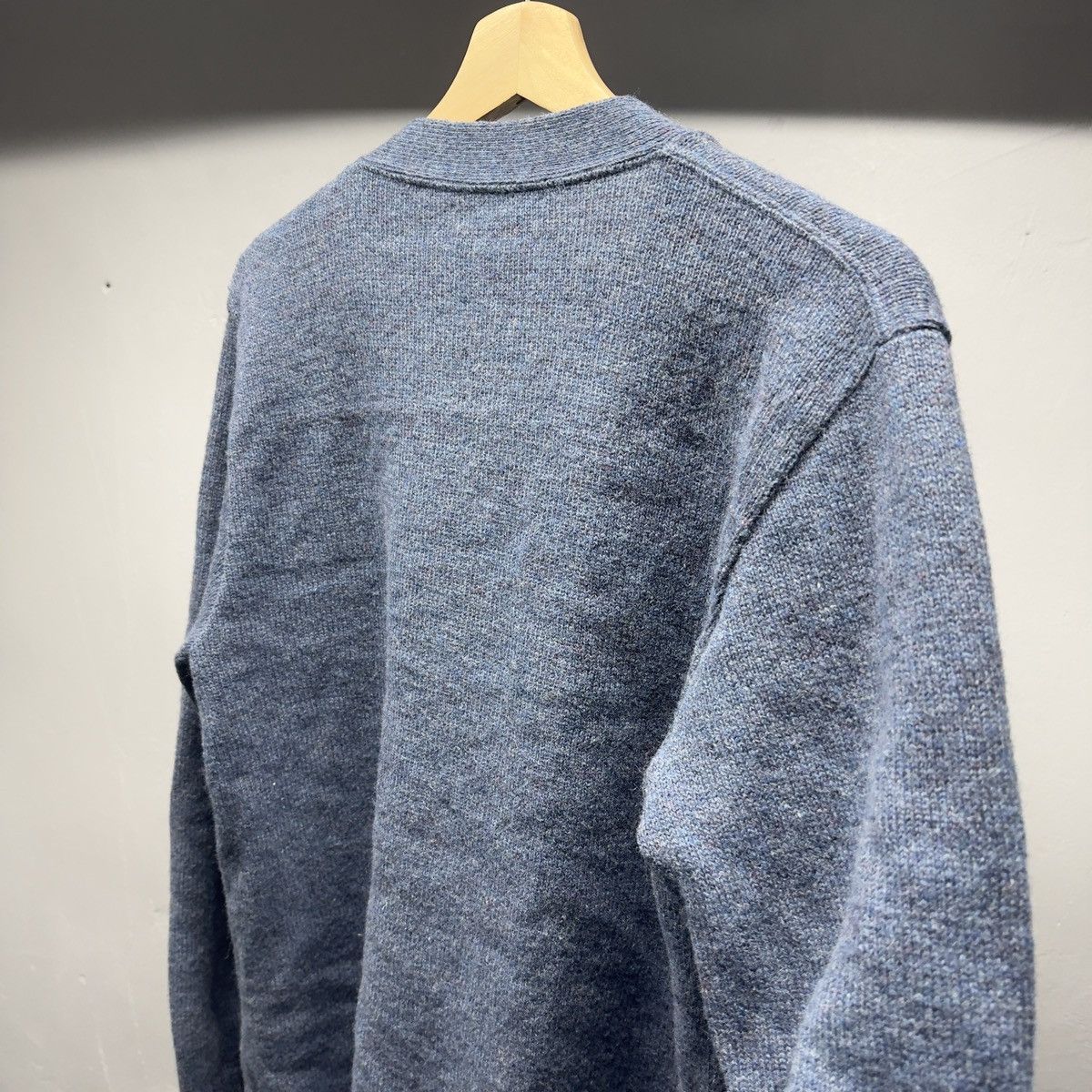 Vintage Vintage 90s Wool Acrylic Cardigan Sweater ERD Grunge Chrome Size US L / EU 52-54 / 3 - 6 Thumbnail