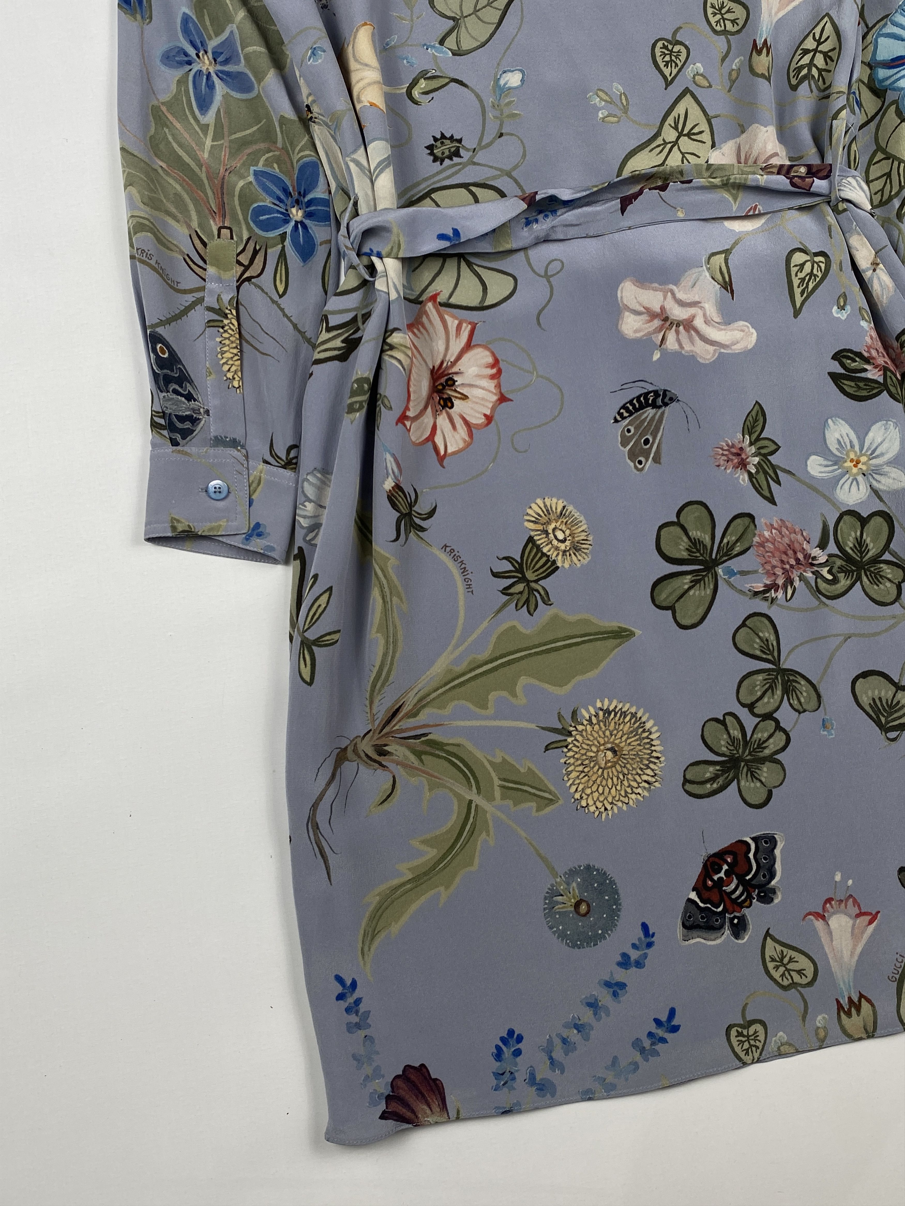 Gucci 2014 Floral Mini Dress Size XS / US 0-2 / IT 36-38 - 9 Thumbnail
