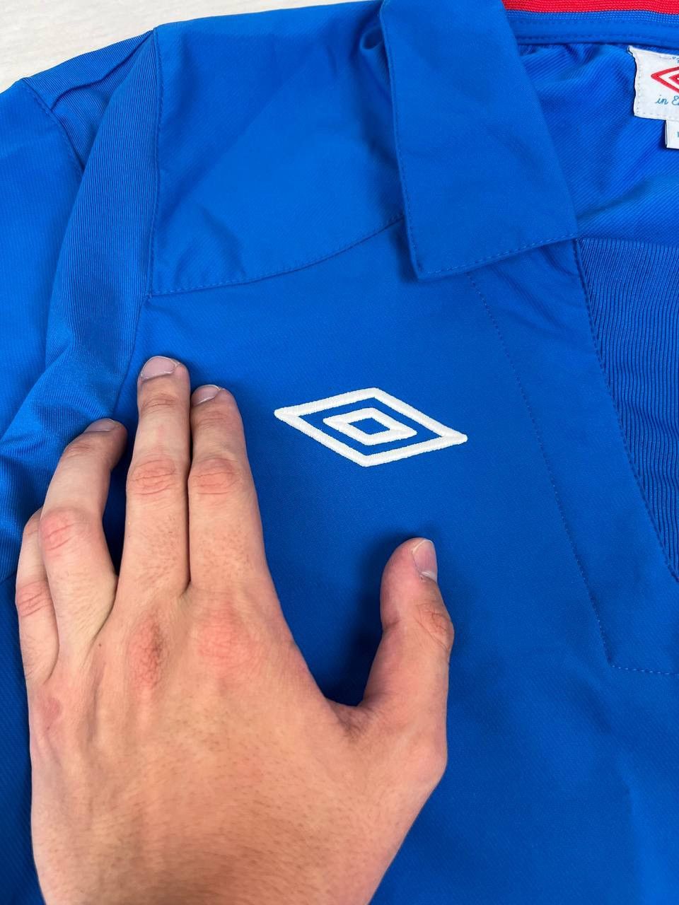 Umbro Umbro England 2010 2011 Training Drill Top Jacket Soccer Size US L / EU 52-54 / 3 - 7 Thumbnail