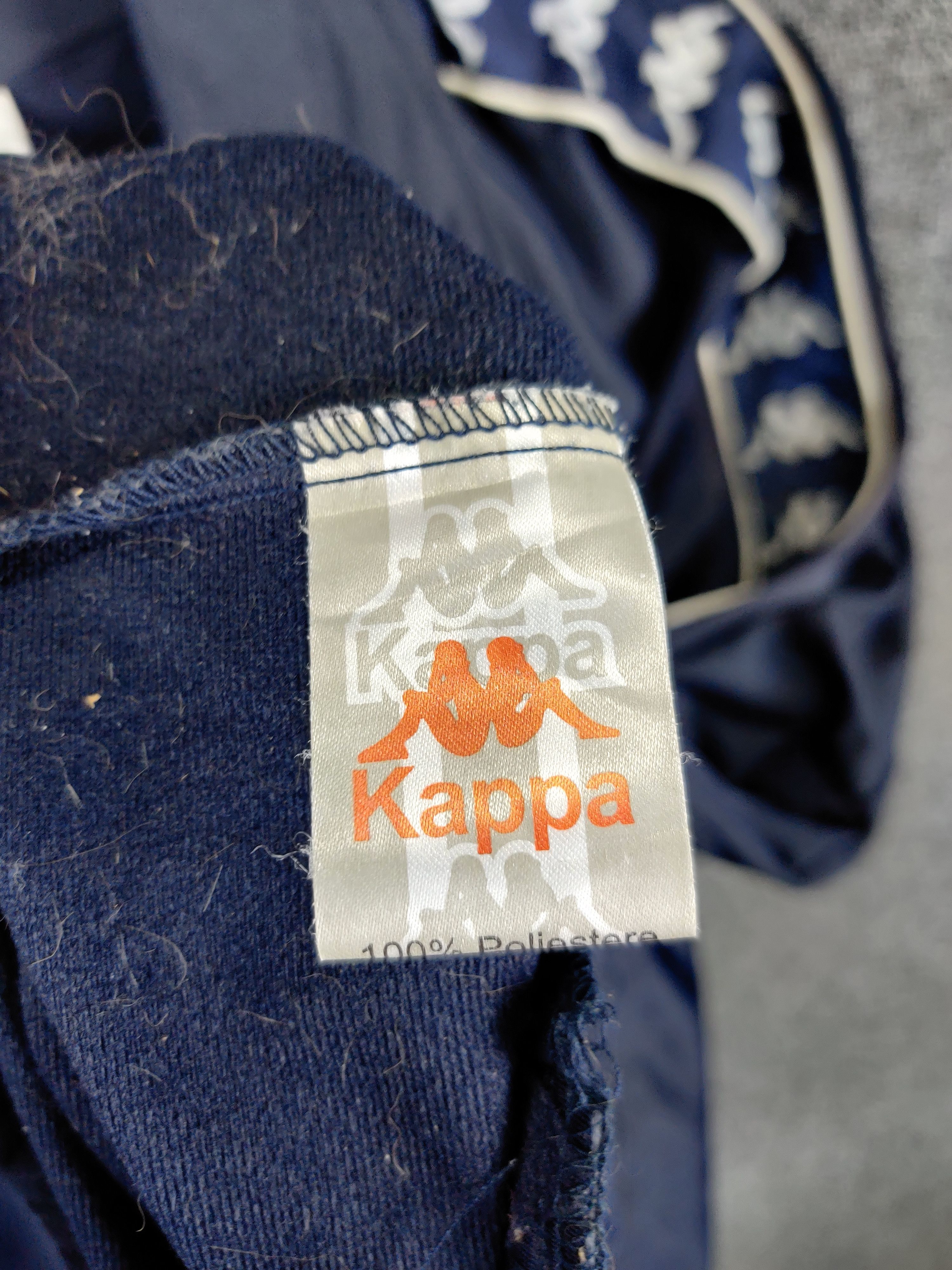 Kappa Vintage Kappa Side Tapper Big Logo Zipper Jacket Size US L / EU 52-54 / 3 - 11 Thumbnail