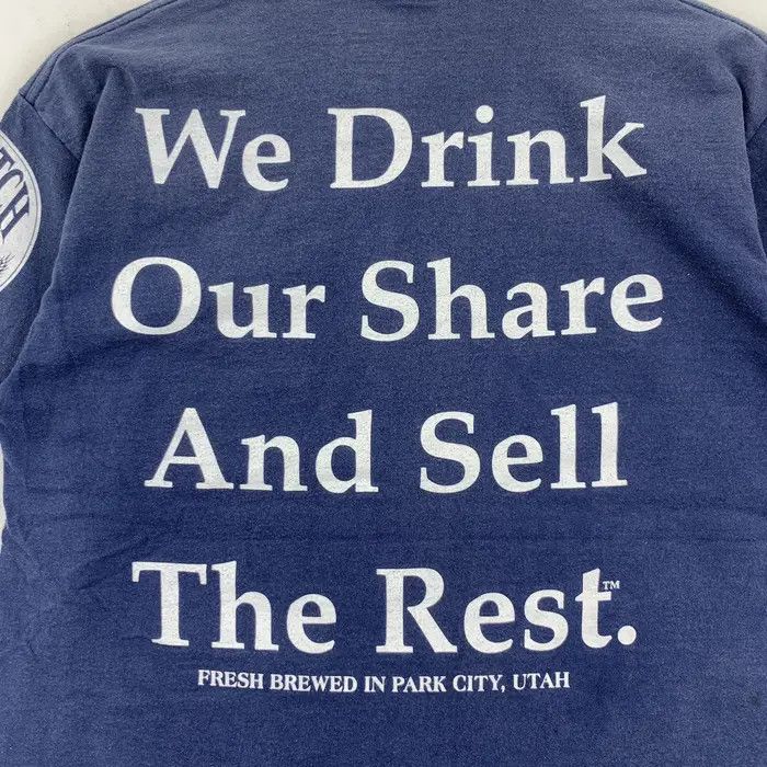Vintage Vintage LONE ROCK Wasatch Superior Ale Utah Tee Shirt Size US M / EU 48-50 / 2 - 5 Thumbnail