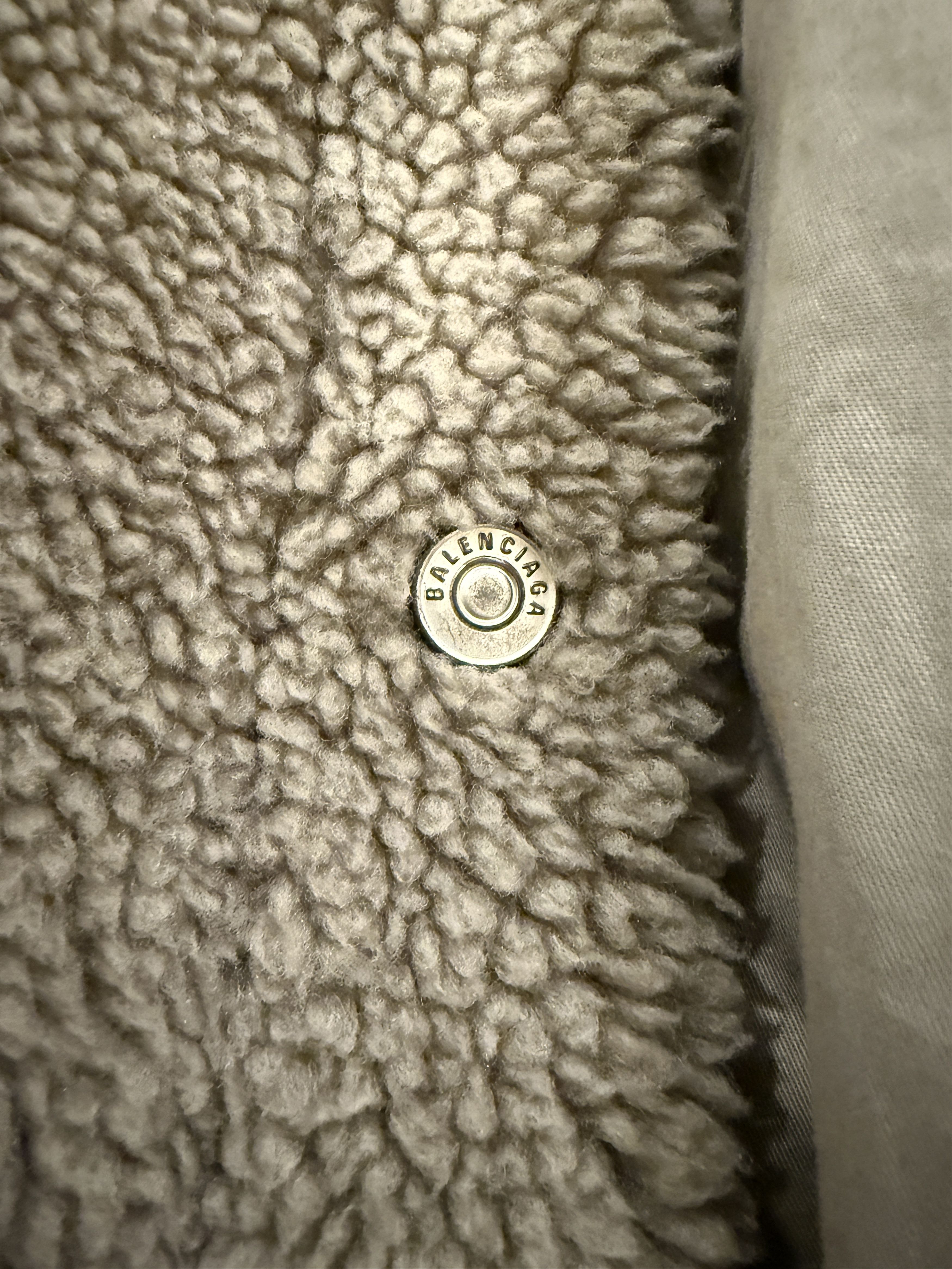Balenciaga Balenciaga Oversized Fleece Jacket - Brown Size US M / EU 48-50 / 2 - 4 Thumbnail