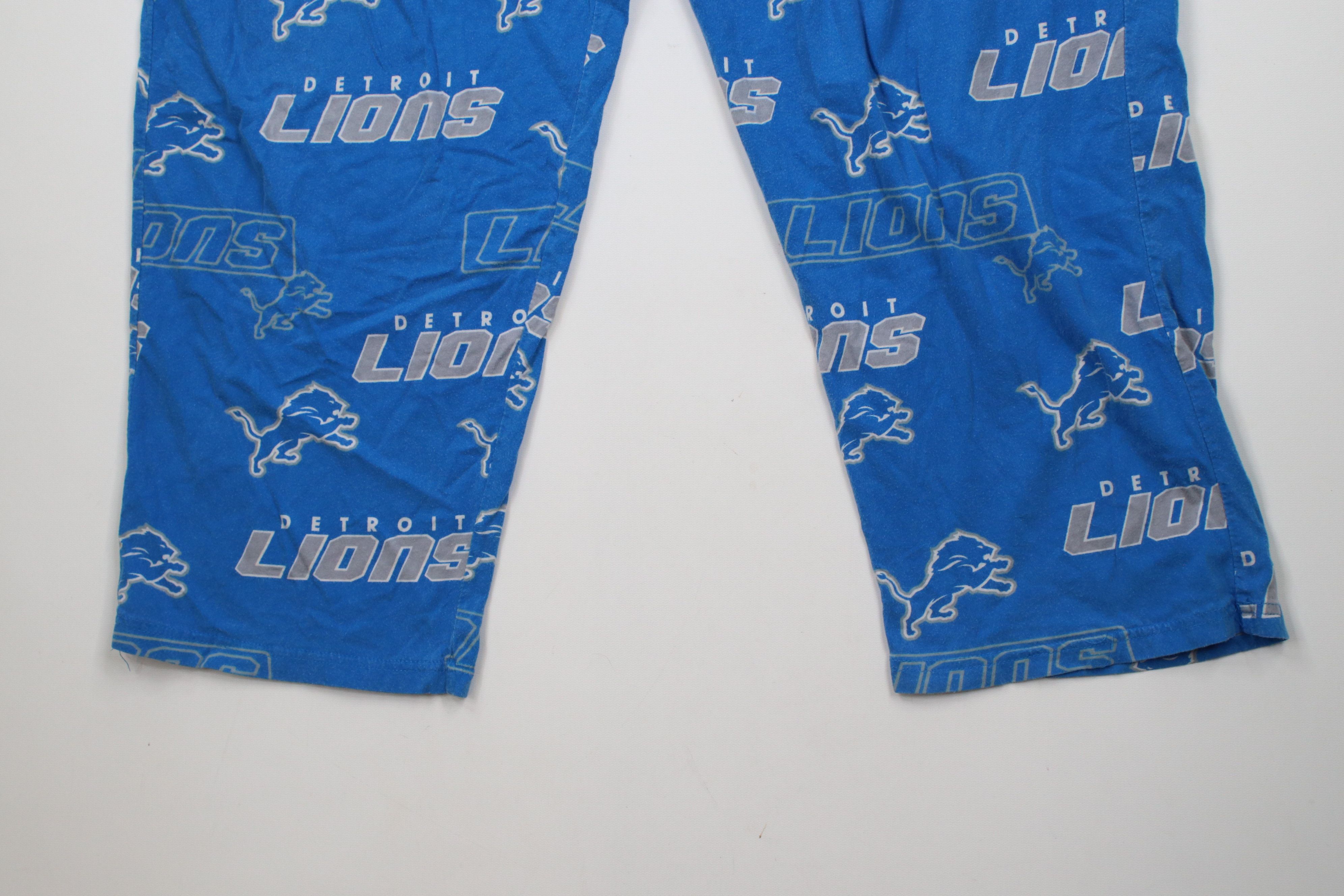 Vintage Vintage Y2K NFL Print Detroit Lions Football Pajama Pants Size US 38 / EU 54 - 4 Thumbnail