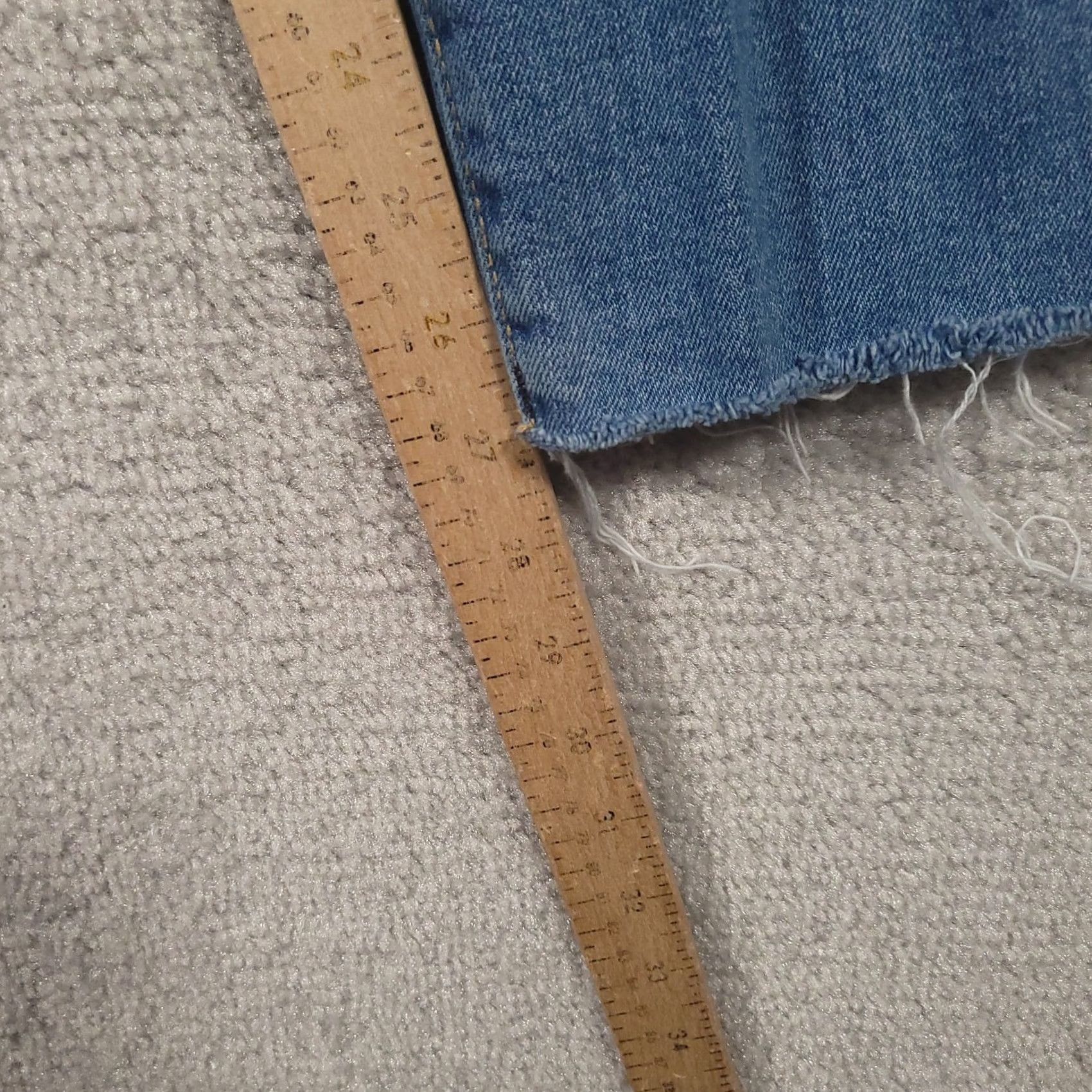 Old Navy Old Navy Women O.G. Straight Blue Secret Smooth Pockets High-Rise Jeans Size 6 Size 28" / US 6 / IT 42 - 5 Thumbnail