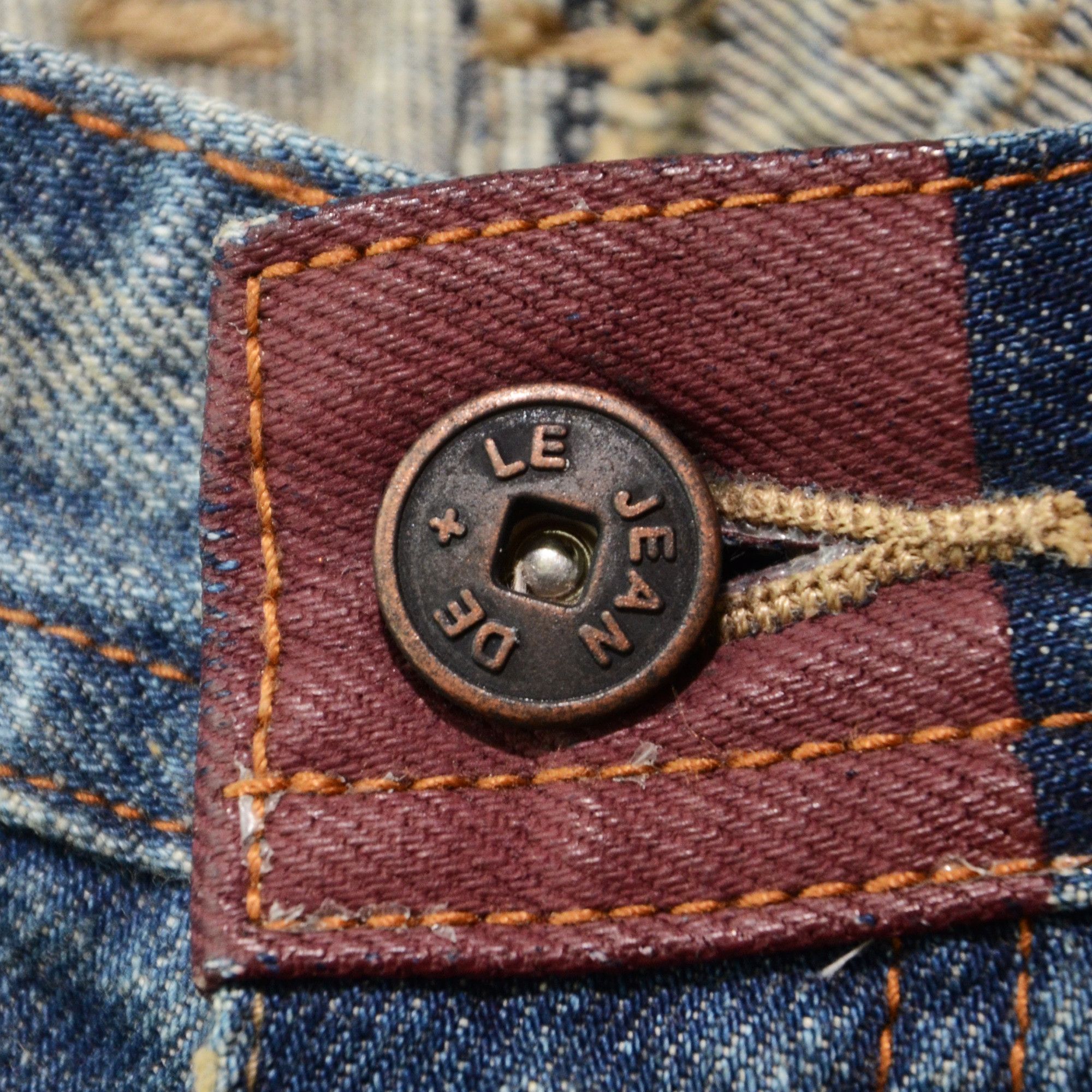 Marithe + Francois Girbaud M+FG Jorts W34 Sample item Rare Design 2006 Carft Size US 34 / EU 50 - 4 Thumbnail