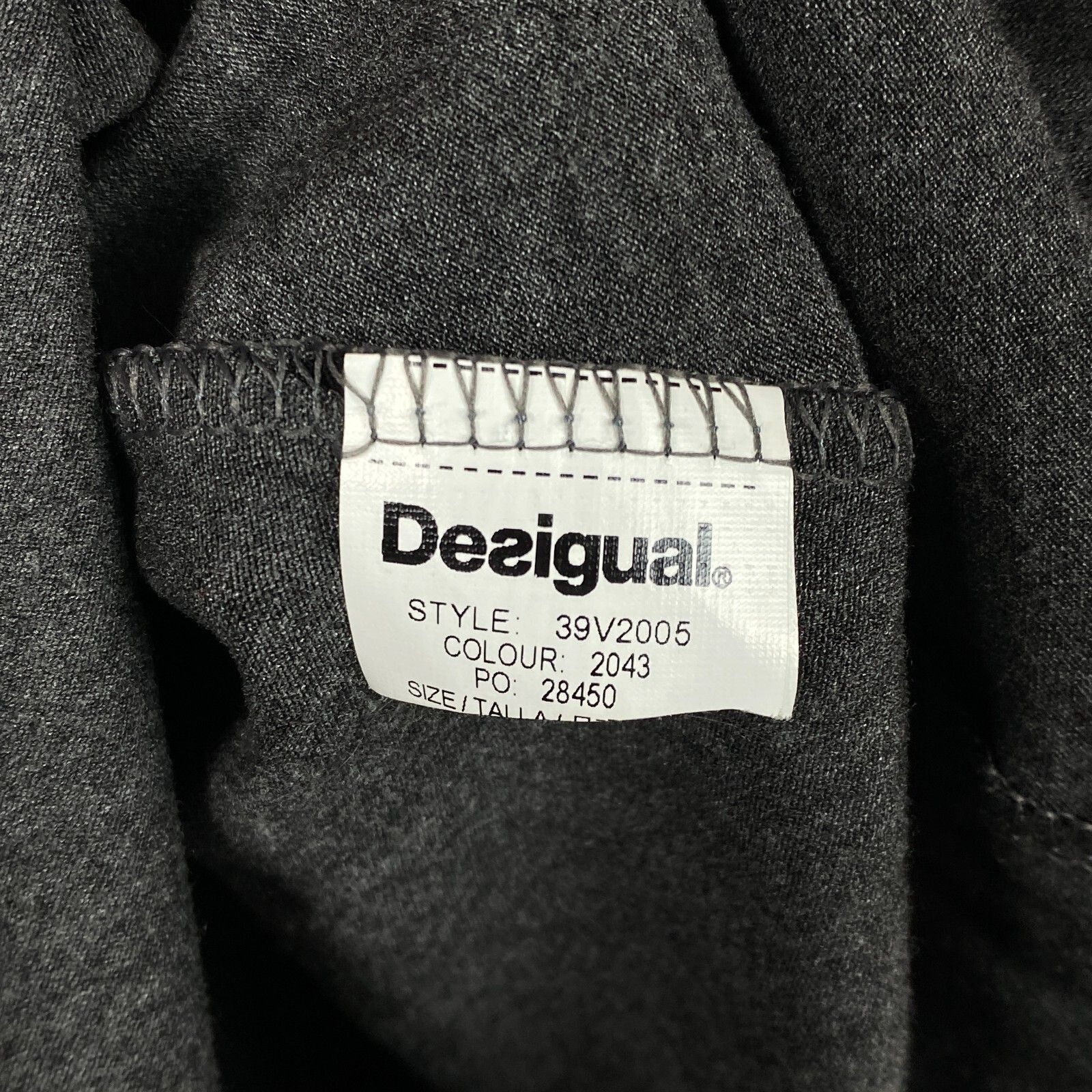 Desigual Desigual Dress Women's Size XL Gray Long Sleeve ` Size XL / US 12-14 / IT 48-50 - 6 Thumbnail