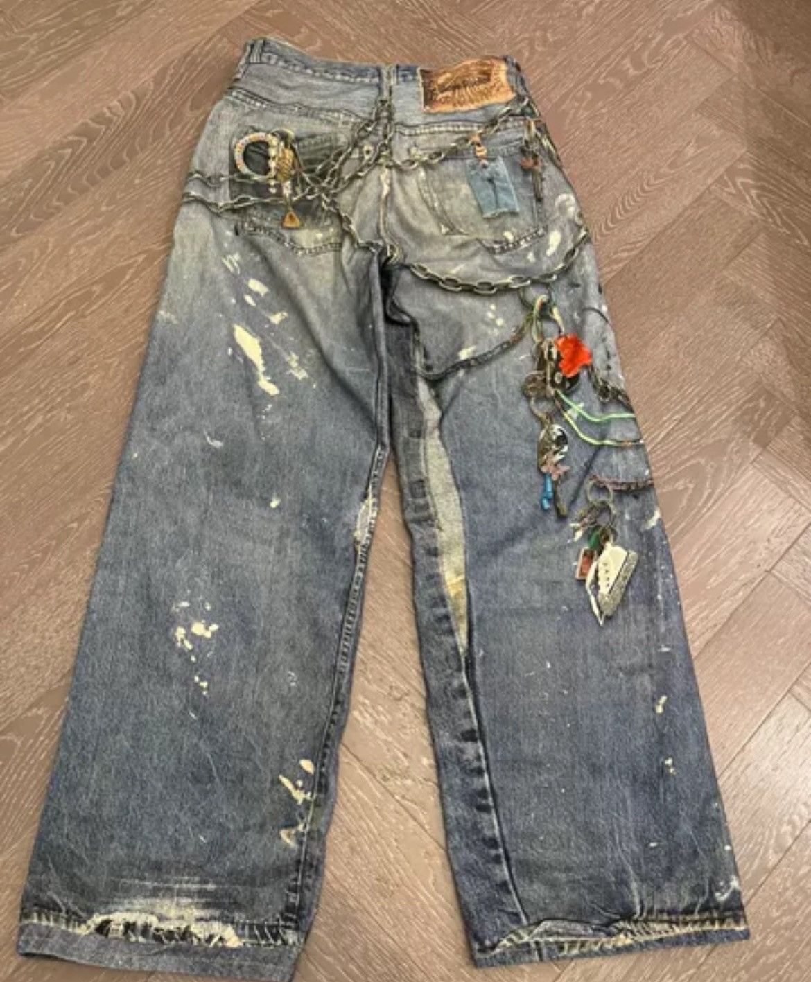 Acne Studios Acne studios 3D print jeans size 34 2408