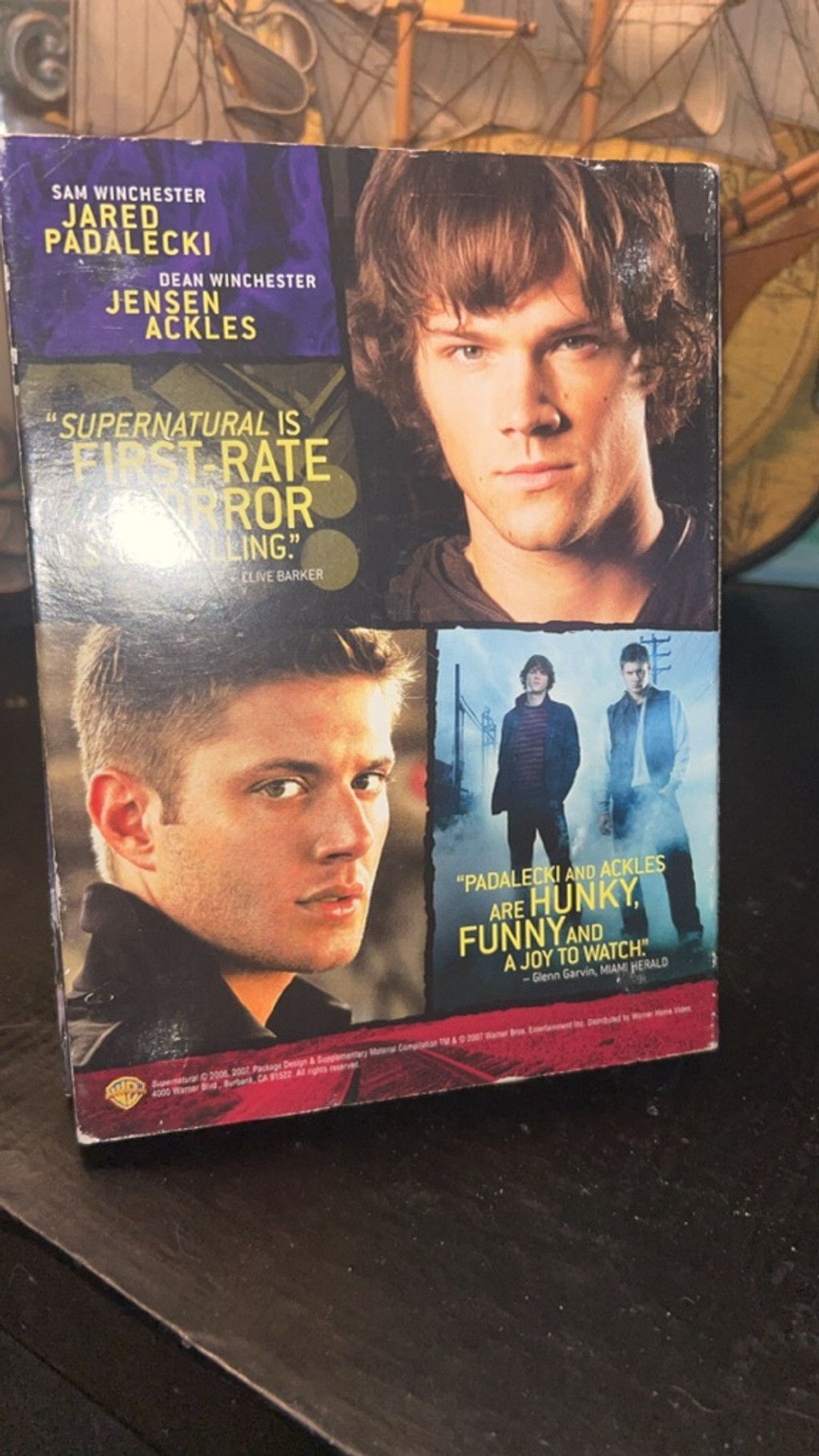 Warner Bros Unisex Warner Bros. Supernatural Season 2 DVD Size US S / EU 44-46 / 1 - 2 Thumbnail