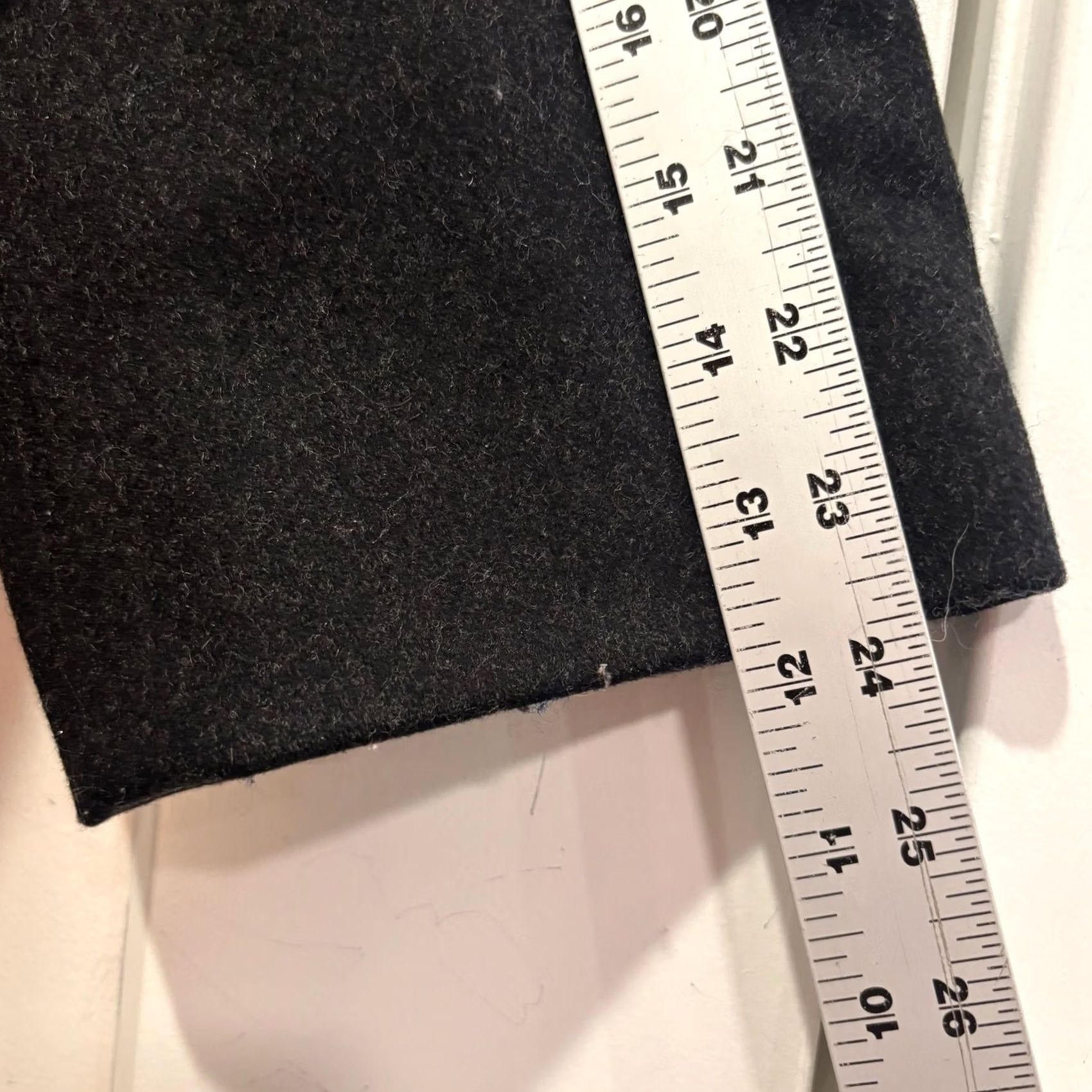 J.Crew J.Crew Black Wool Blend Coat Jacket Womens M Size M / US 6-8 / IT 42-44 - 6 Thumbnail
