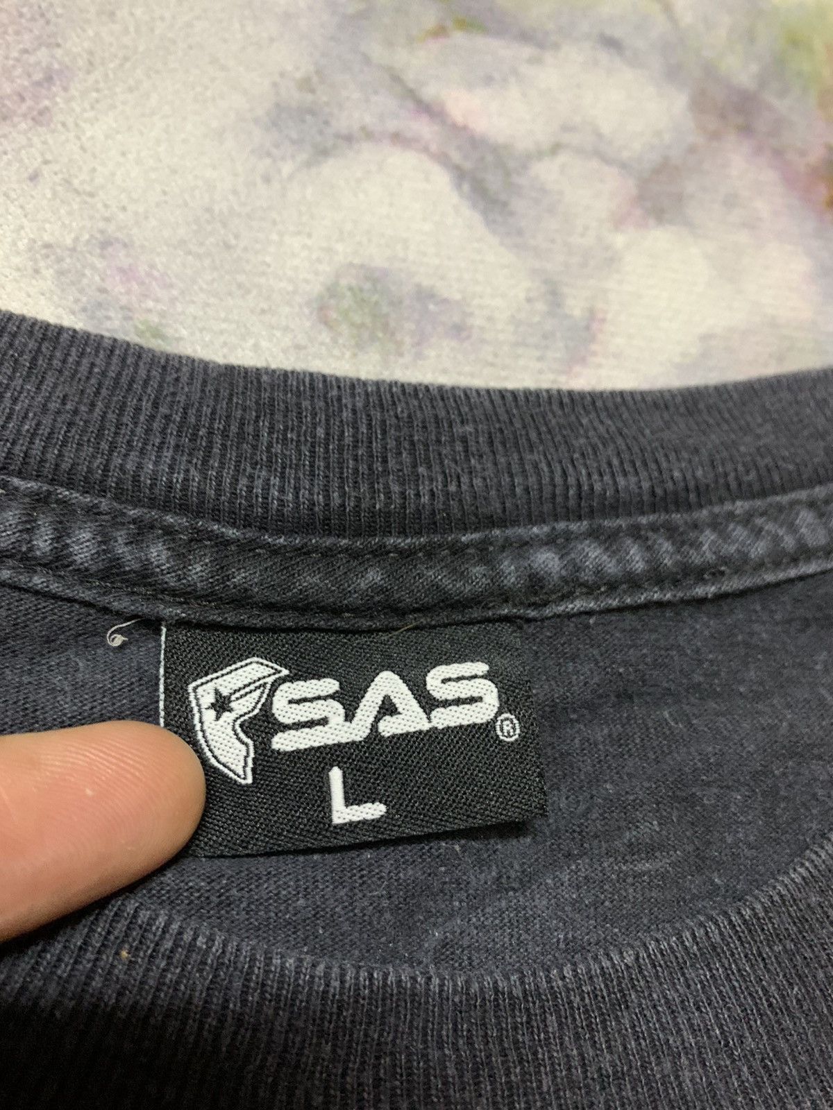 Band Tees Vintage Famous SAS x WUTANG Tshirt Size US L / EU 52-54 / 3 - 3 Thumbnail