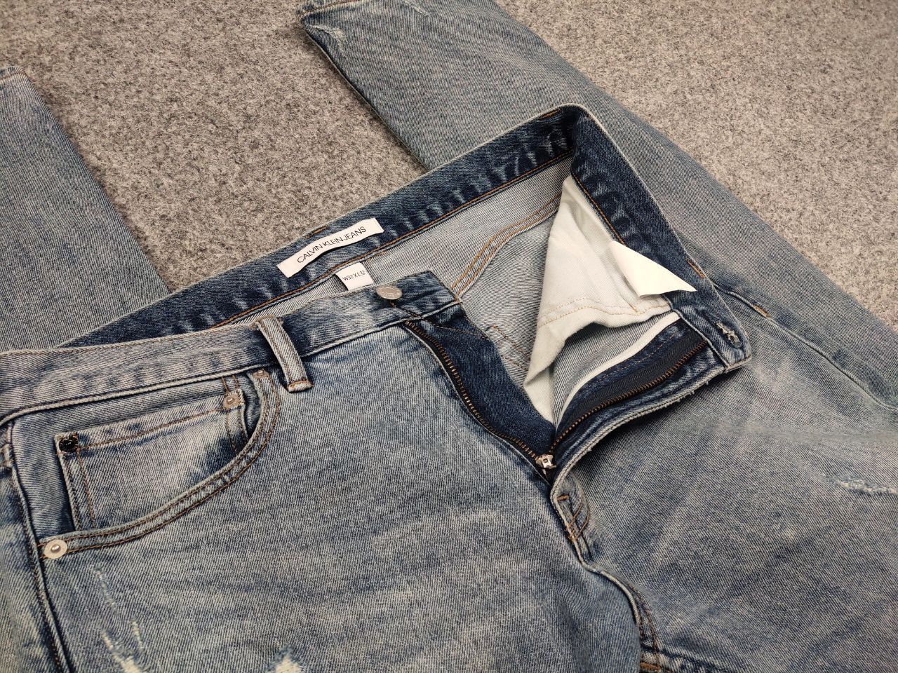 Calvin Klein Calvin Klein Jeans Vintage Distressed Denim Style Straight Size US 32 / EU 48 - 12 Thumbnail