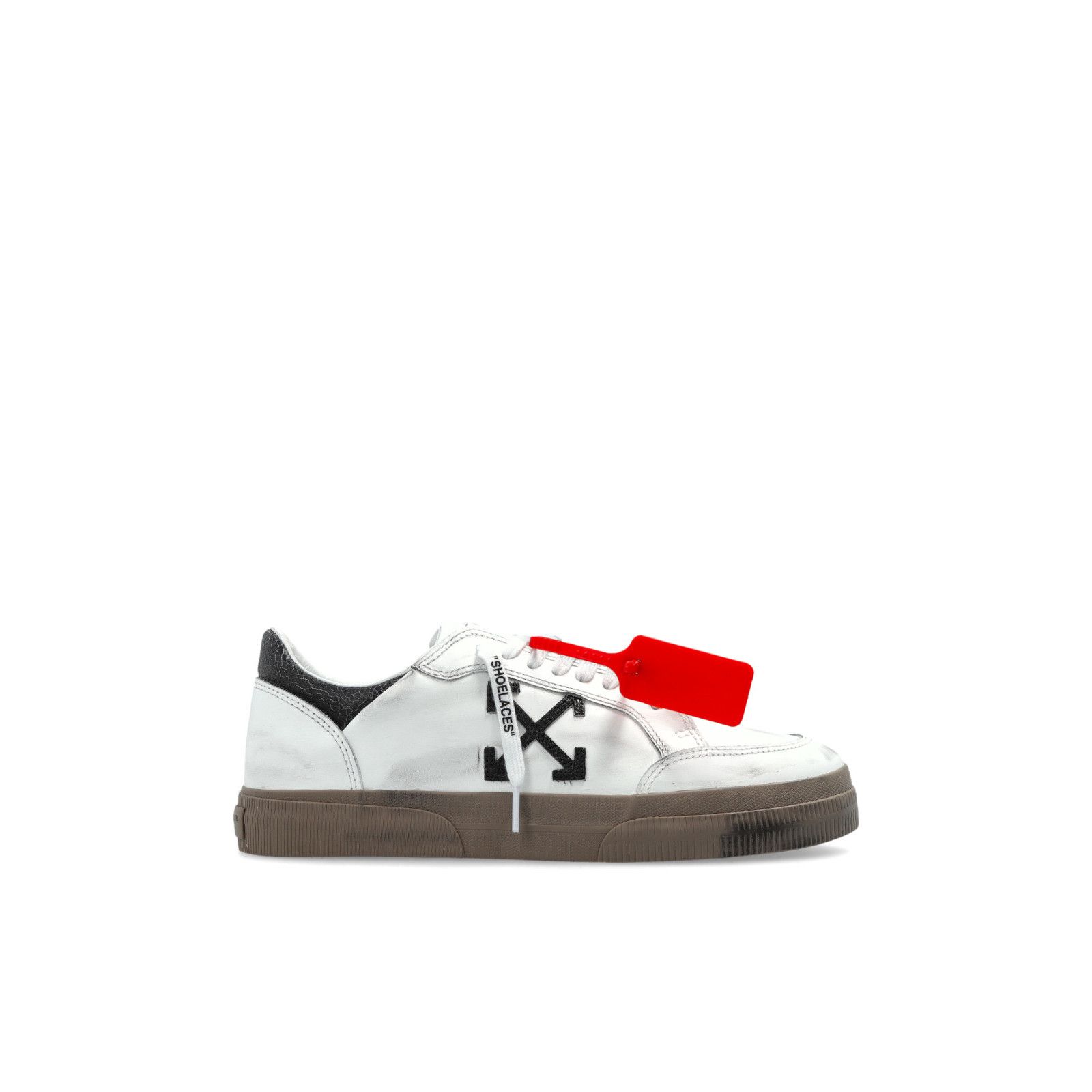 Off-White OFF-WHITE Vulc Low White Leather Sneakers New & Authentic (M Size US 11 / EU 44 - 1 Thumbnail