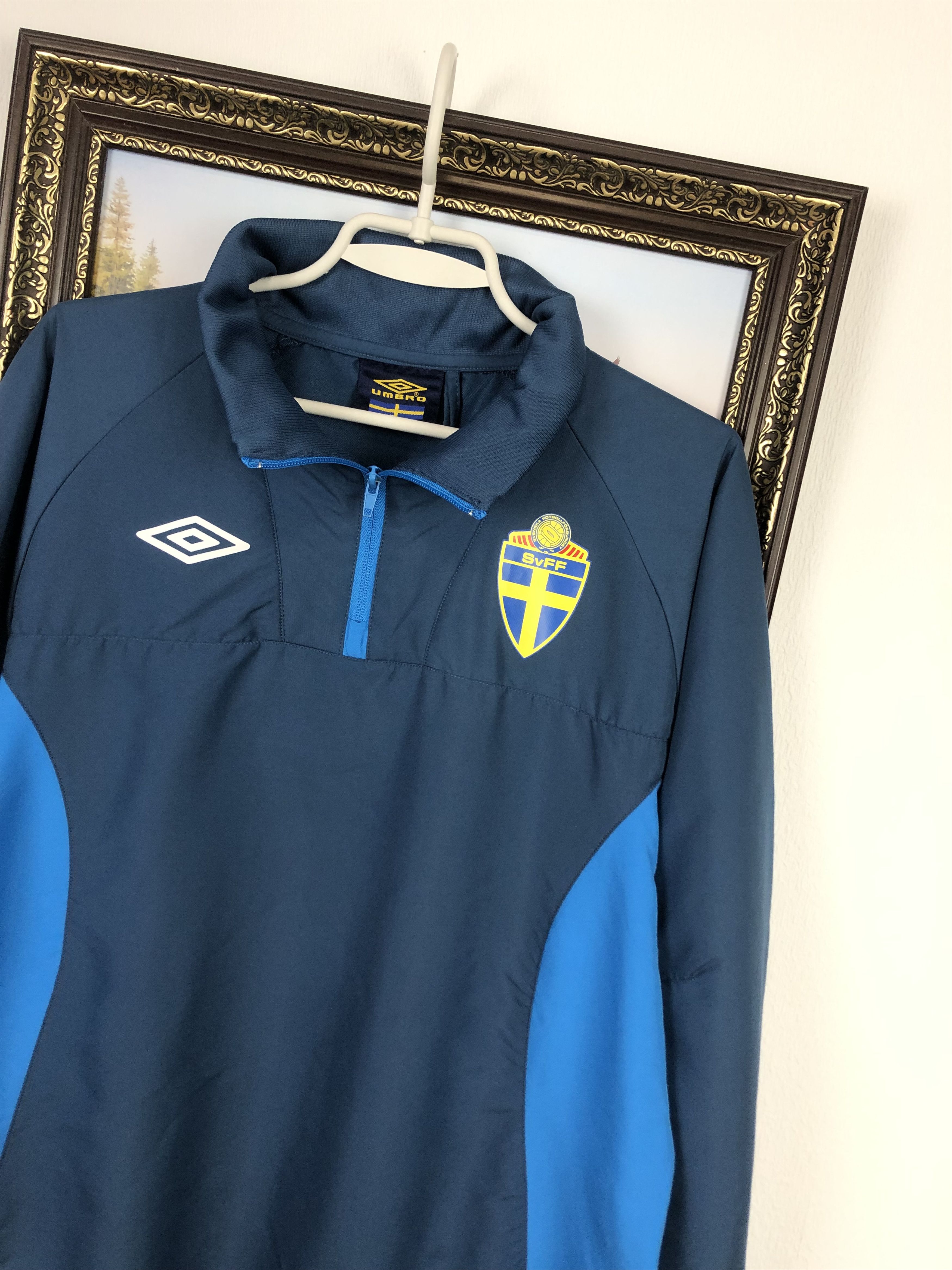 Umbro Vintage Sweden Football Jacket National Team Track Top Size US L / EU 52-54 / 3 - 4 Thumbnail