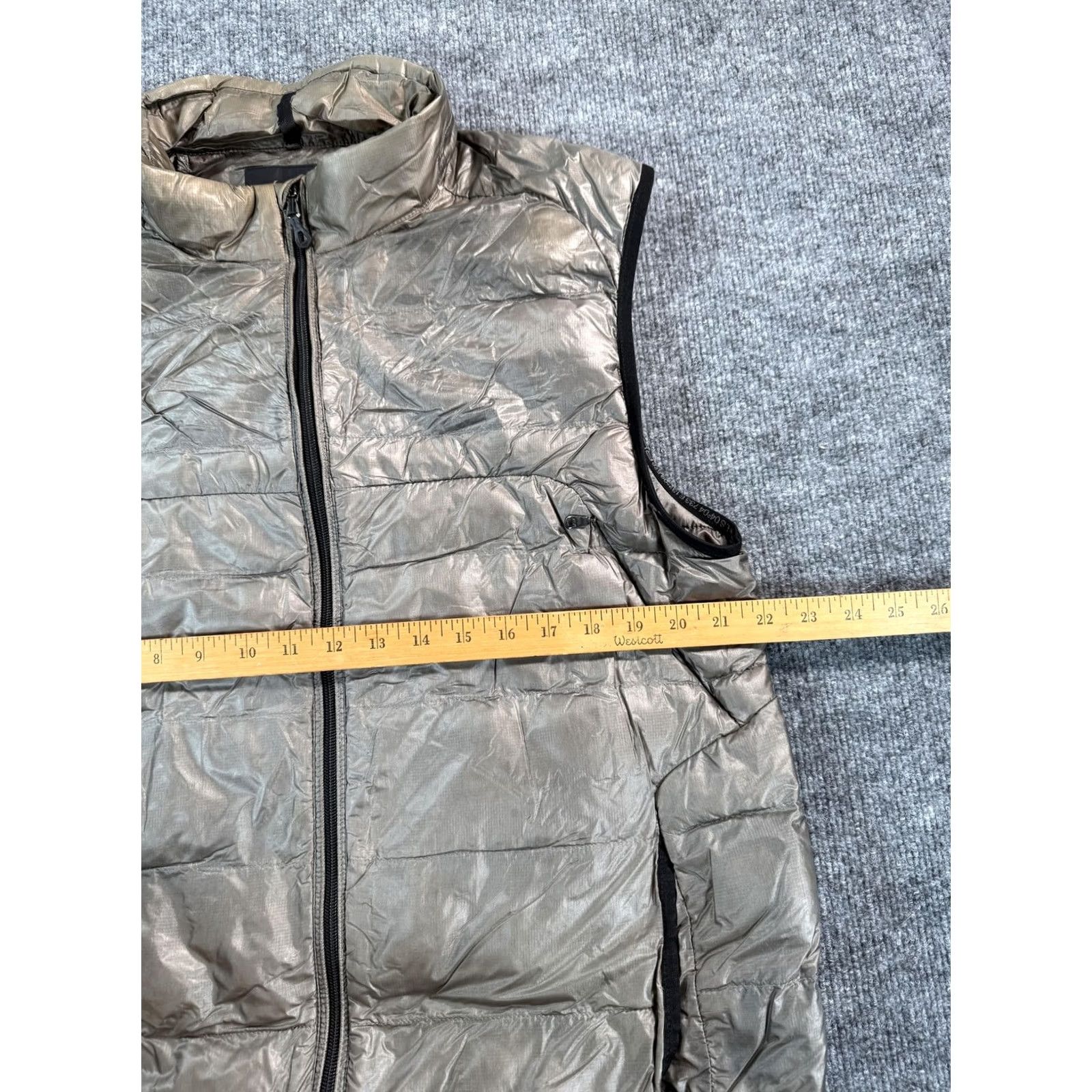 Ralph Lauren Ralph Lauren RLX Vest Mens XL Gray Down Puffer Quilted Lightweight Insulated Zip Size US XL / EU 56 / 4 - 7 Thumbnail