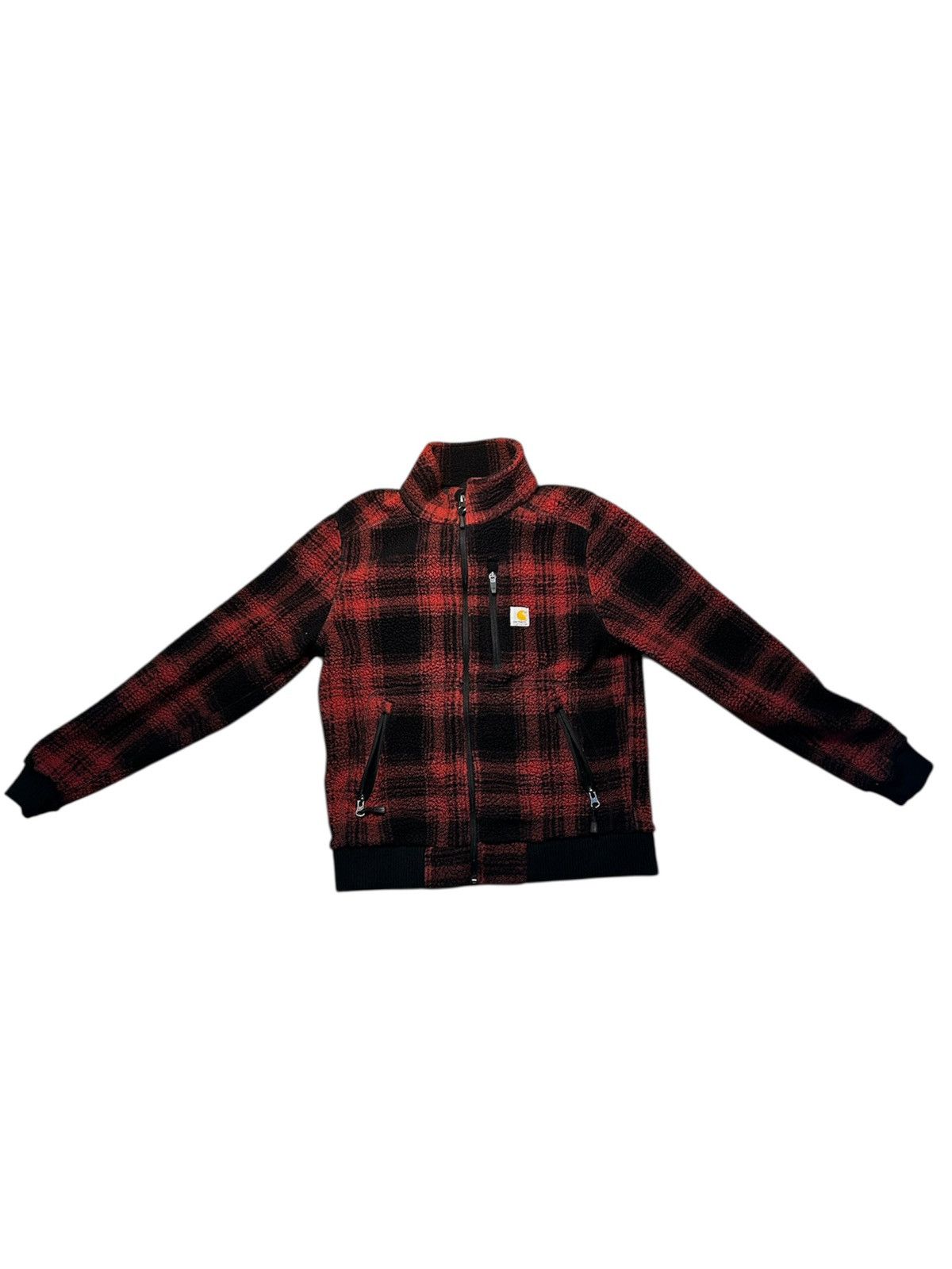 Carhartt Carhartt Zip up Flannel Style Sweater Size US XS / EU 42 / 0 - 2 Thumbnail