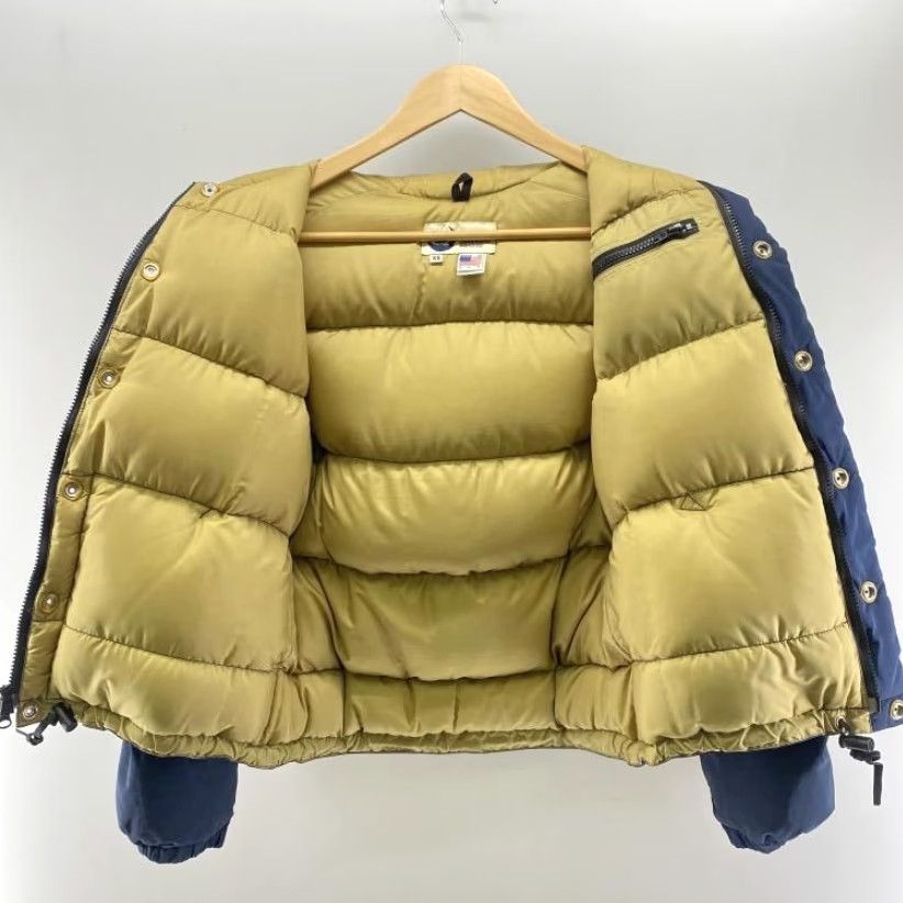 Vintage Crescent Down Works Puffer Jacket XS USA Navy Olive Brown 60% Cotton 40% Nylon Men Regular Size XS Jacket Size US XS / EU 42 / 0 - 3 Thumbnail