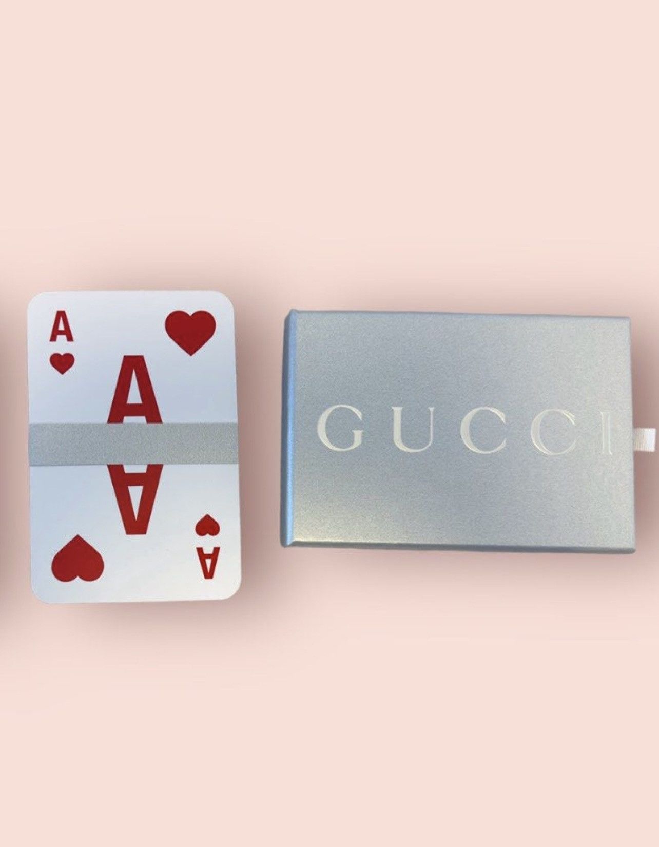 Gucci ♣️Gucci ♠️VIP huge size poker playing cards Size ONE SIZE - 6 Thumbnail