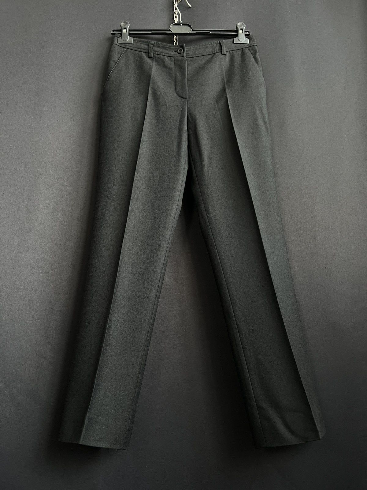 Miu Miu Miu Miu Prada Wool Pants Black Size It 40 Size 27" / US 4 / IT 40 - 4 Thumbnail