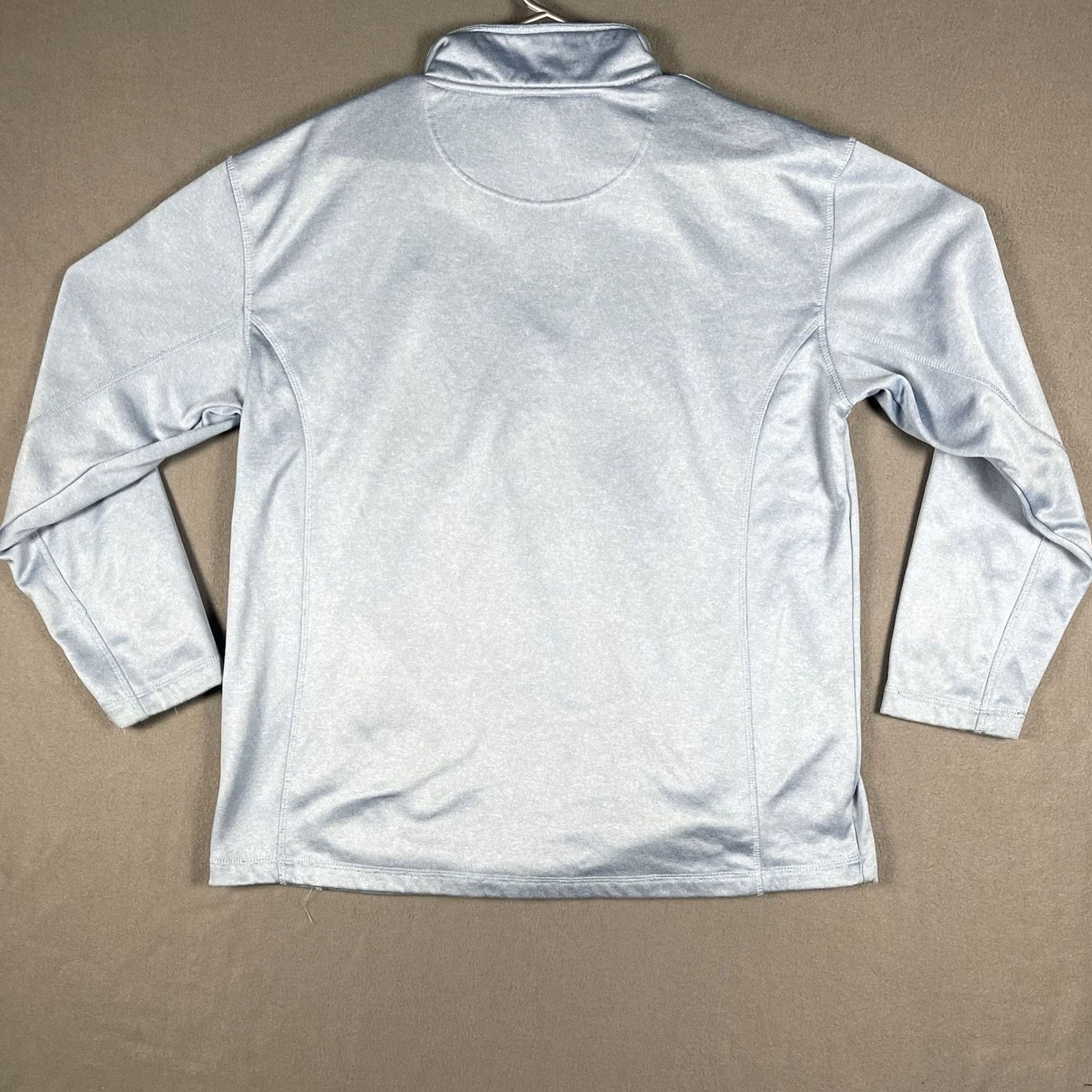 Vintage Knights Apparel University North Carolina Tar Heels 1/4 Zip Pullover Men's Medium Carolina Blue & Navy Blue Size US M / EU 48-50 / 2 - 3 Thumbnail