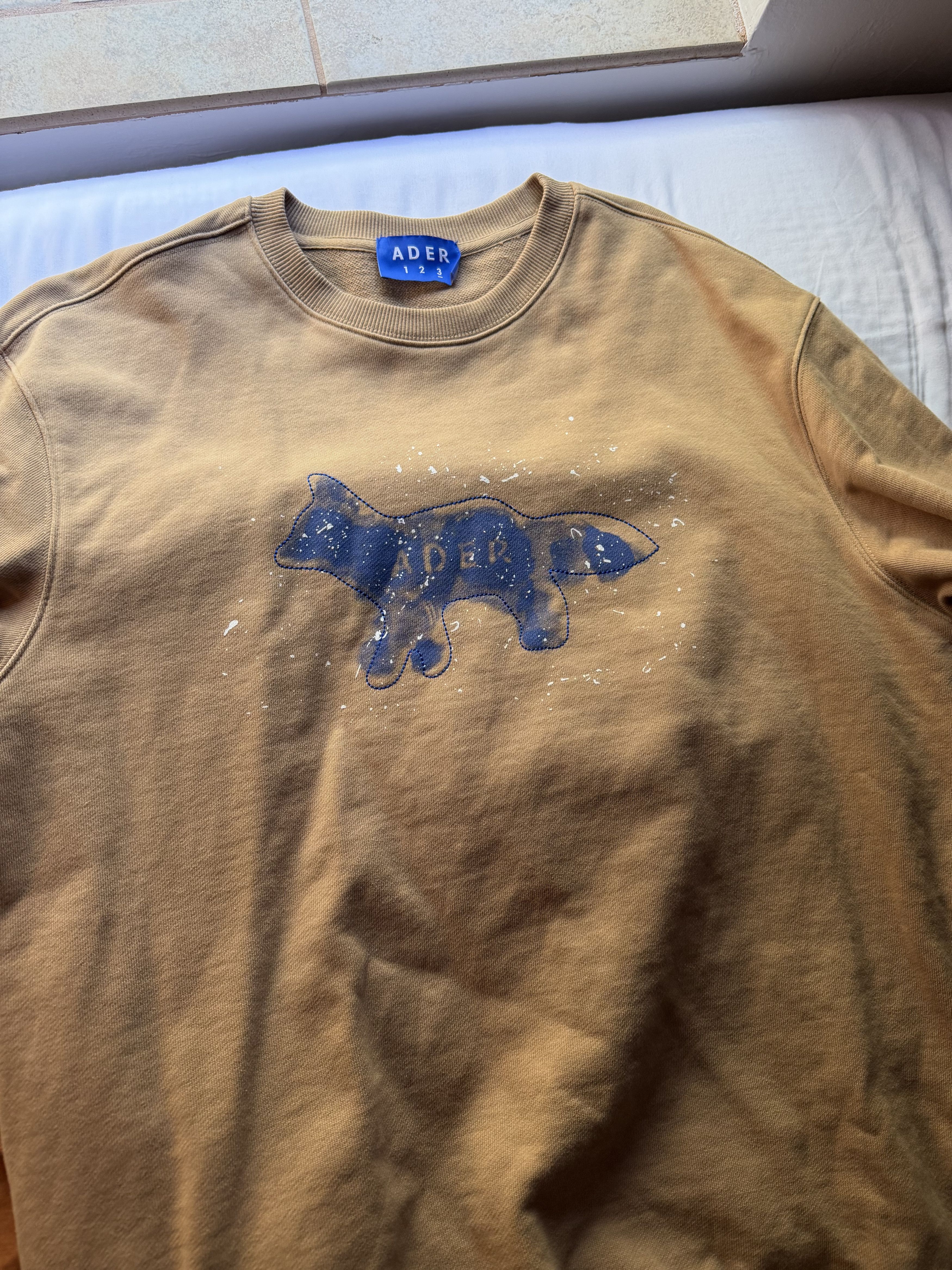 Ader Error × Maison Kitsune Ader error Maison kitsune sweater Size US L / EU 52-54 / 3 - 1 Thumbnail