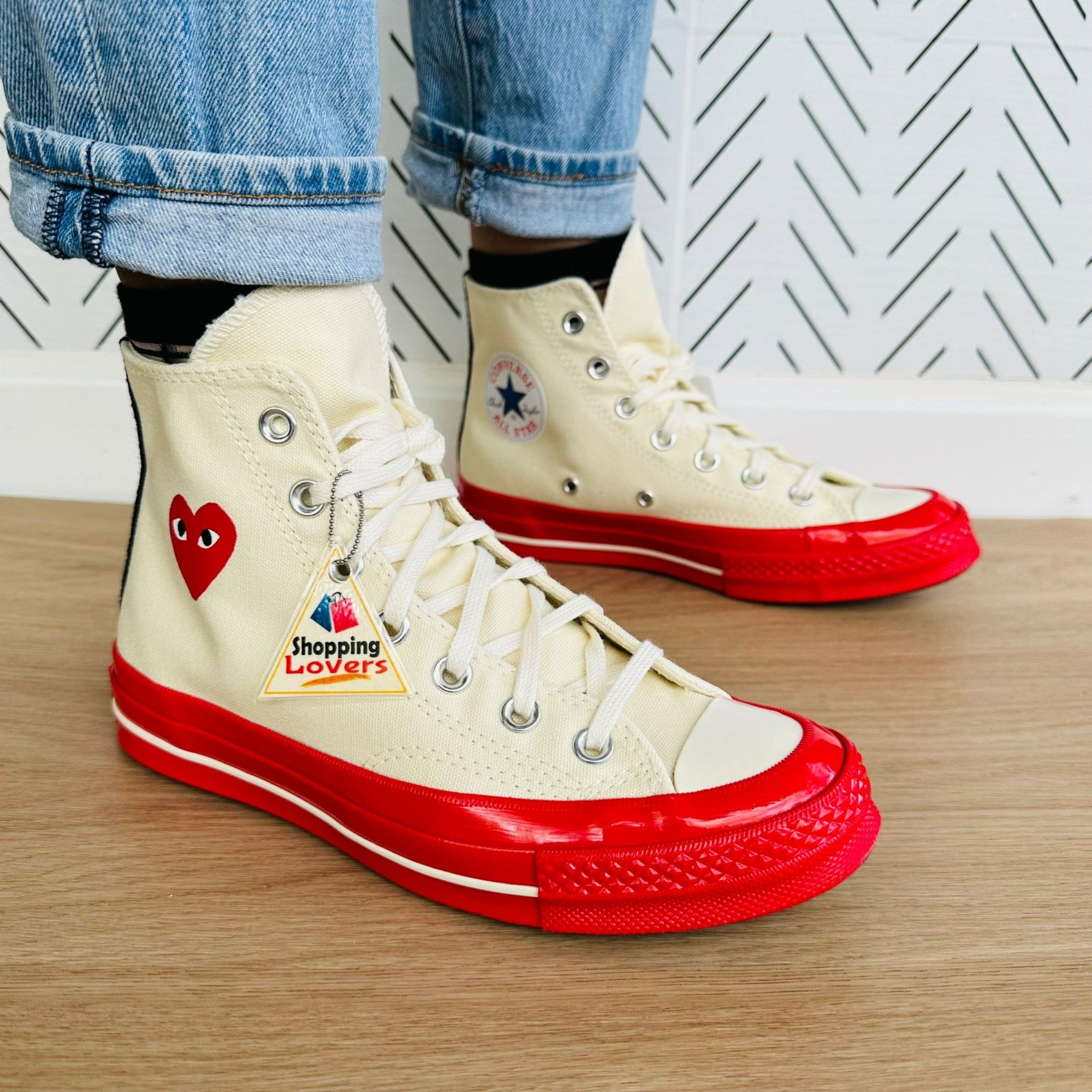 Converse ❤️Converse Chuck All Star 70 High 10.5 Women Shoes Comme des Size US 10.5 / IT 40.5 - 3 Thumbnail