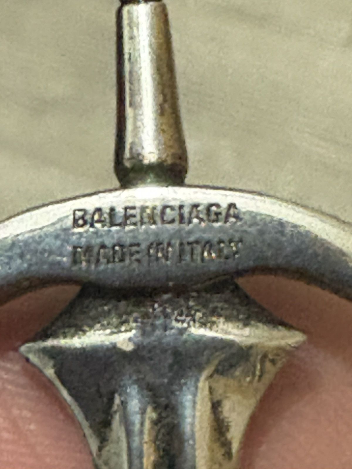 Balenciaga Balenciaga sword earring Size ONE SIZE - 2 Thumbnail