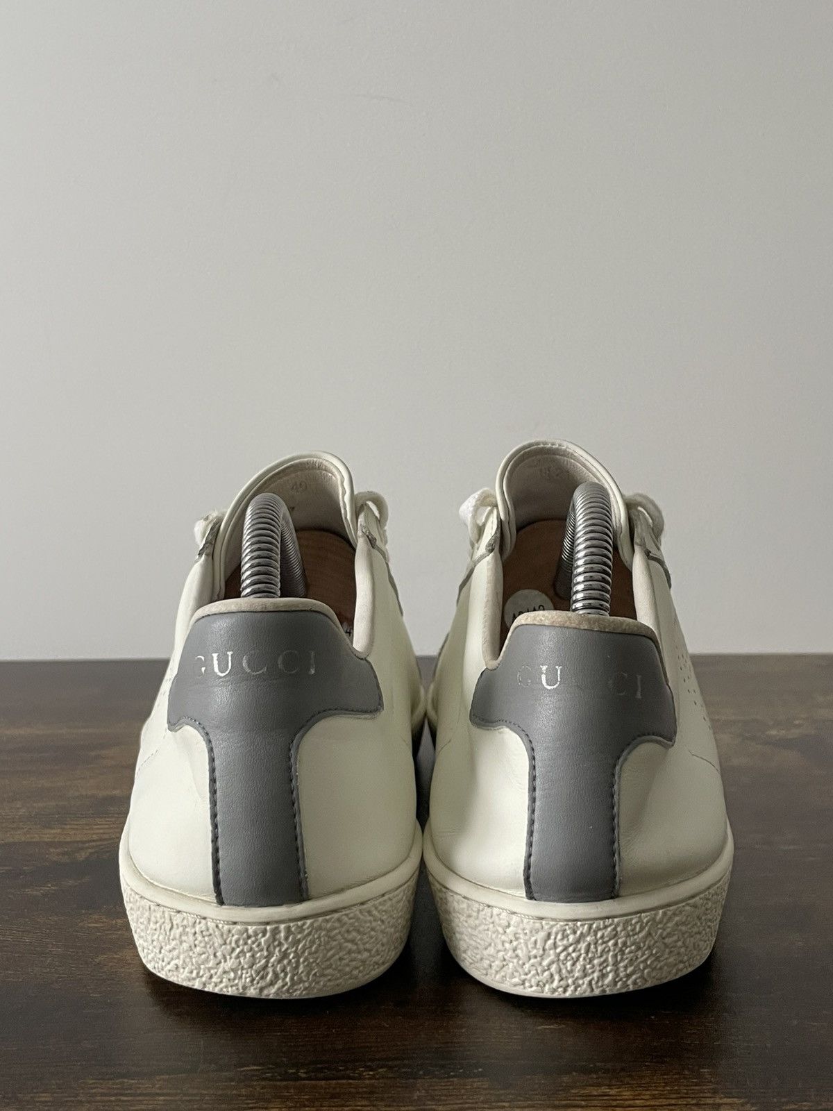 Gucci Gucci Ace Interlocking White Leather Sneakers Size US 9 / EU 42 - 6 Thumbnail