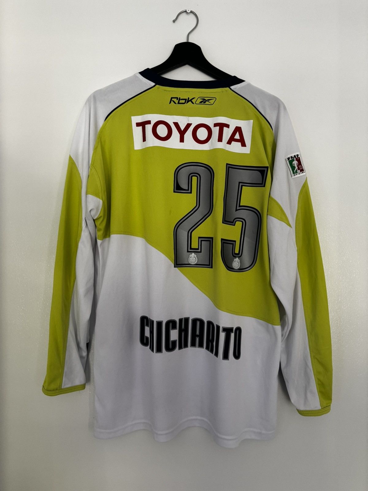 VERY RARE 07/08 Chivas Guadalajara LS Home Jersey Chicharito