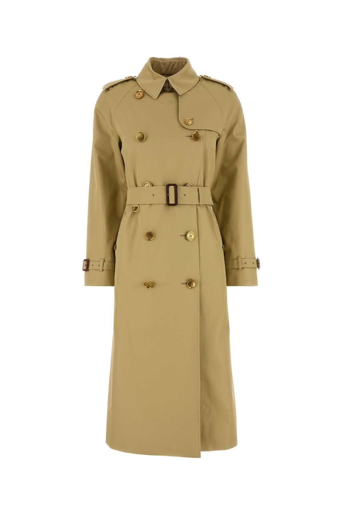 コート Burberry Sage green gabardine trench coat (8111157 C2981) Burberry Sage Green Gabardine Waterloo Trench Coat | Grailed