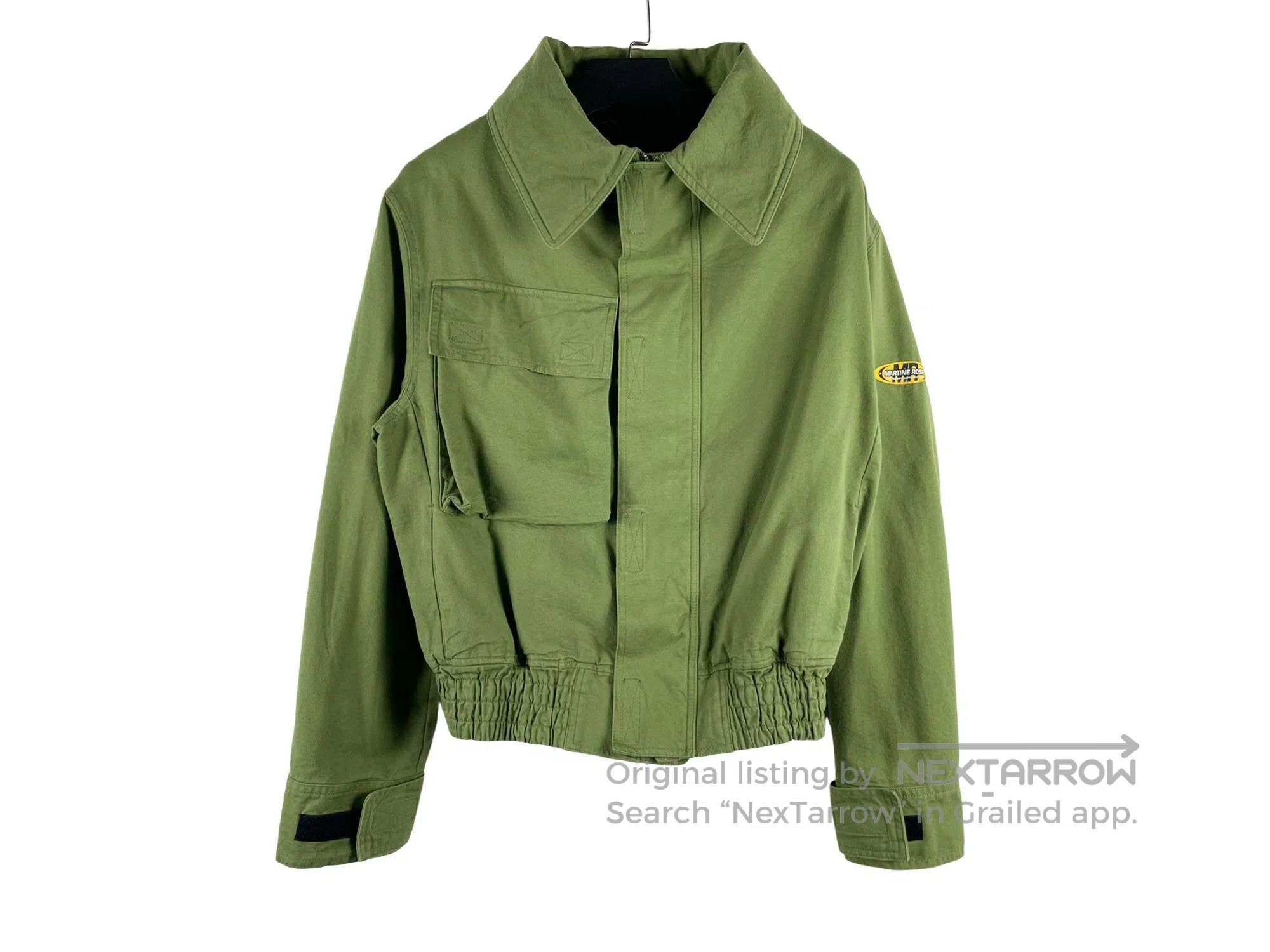 Martine Rose Martine Rose Grass Green Velcro Jacket Size US M / EU 48-50 / 2 - 1 Thumbnail