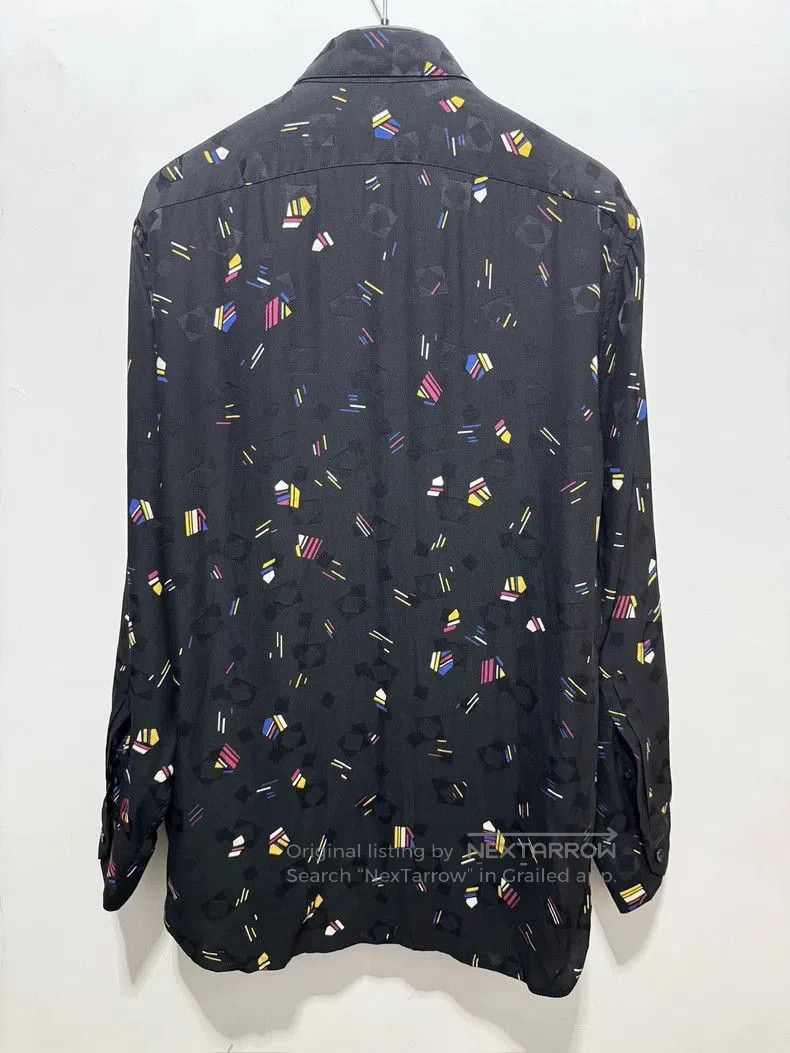 Other Saint Laurent Silk Geometric Print Shirt. Size US L / EU 52-54 / 3 - 2 Thumbnail